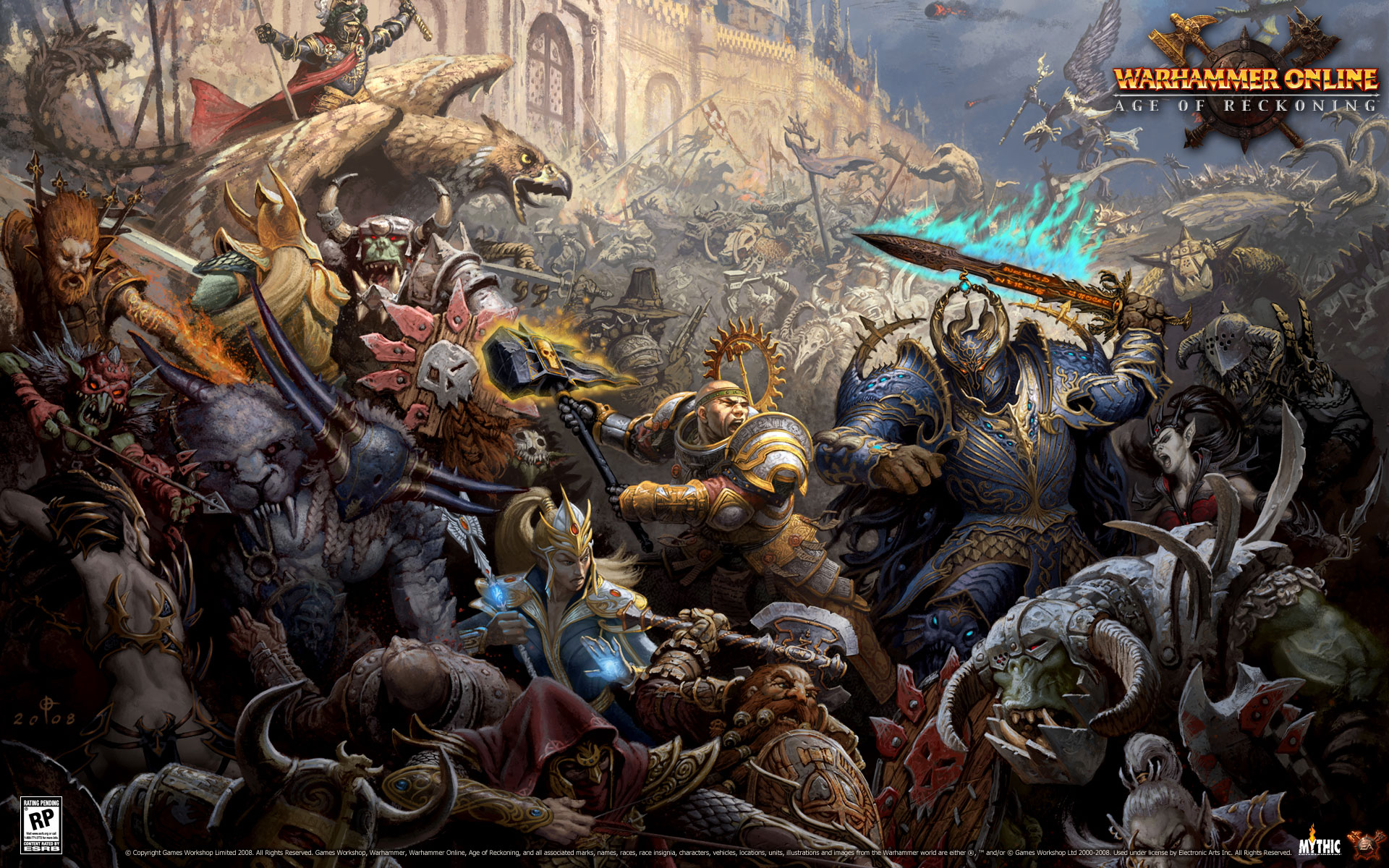 war, Warhammer - desktop wallpaper