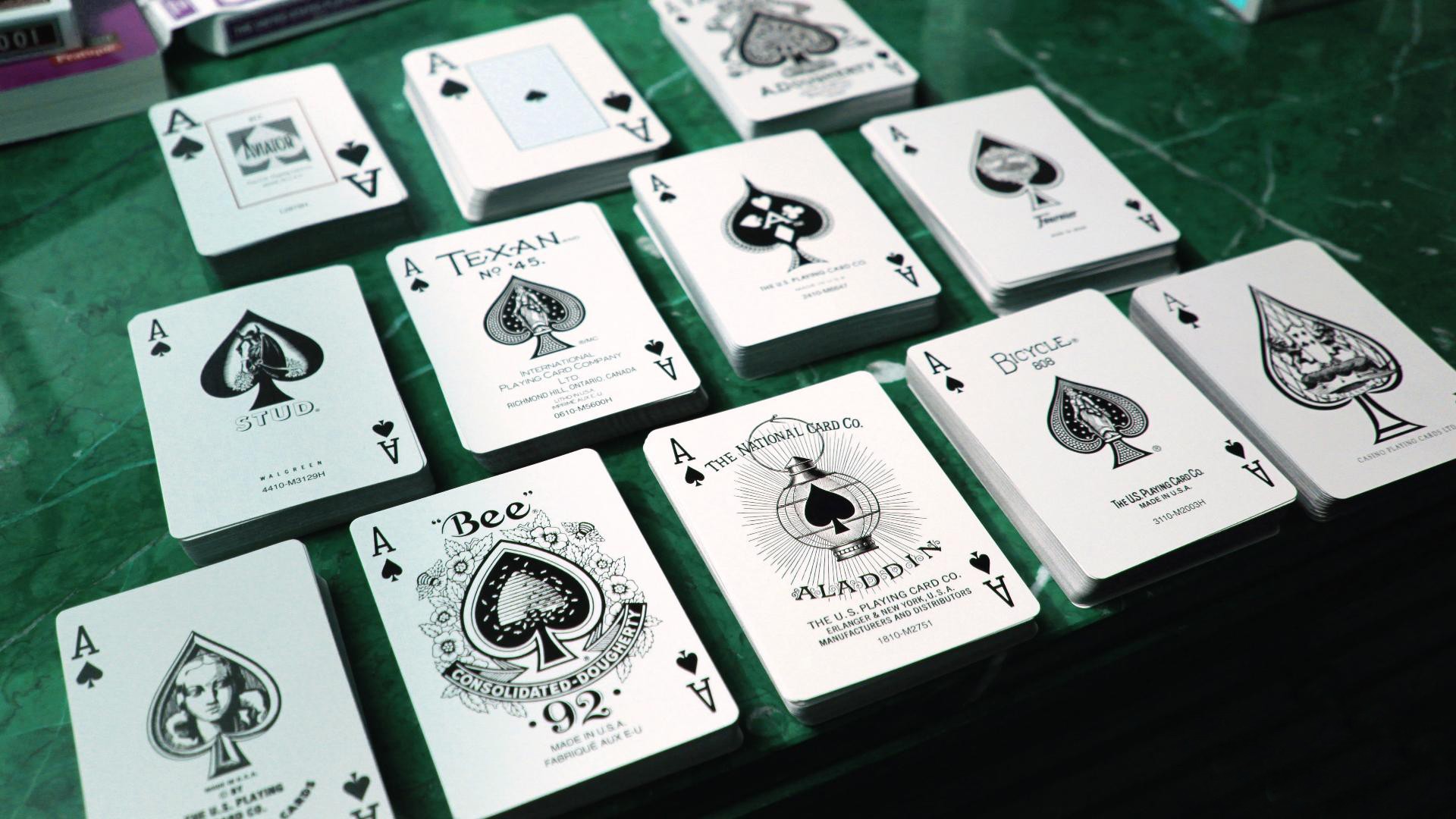 cards, bicycles, bees, ace of spades, tally ho - desktop wallpaper