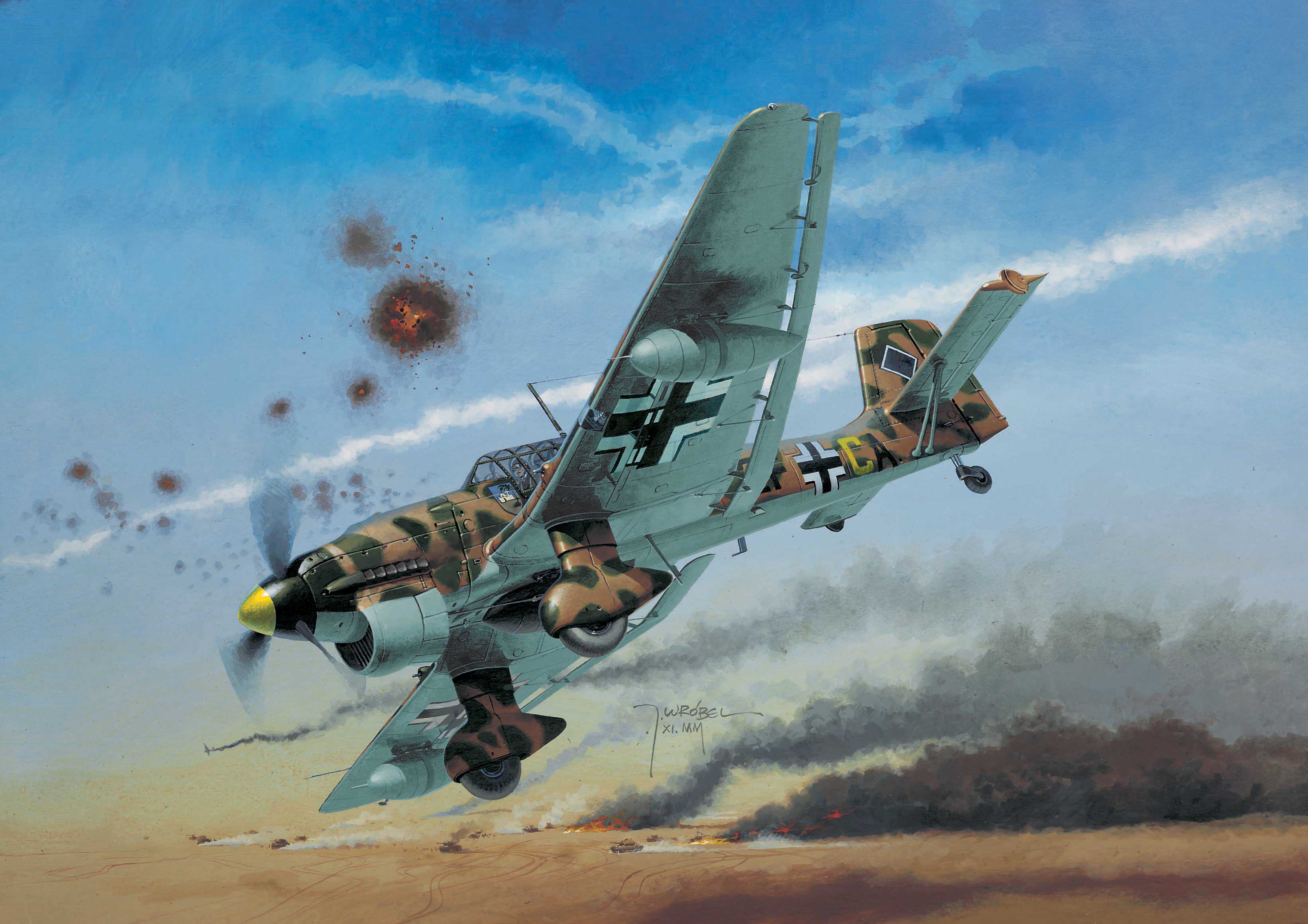 World War II, planes - desktop wallpaper