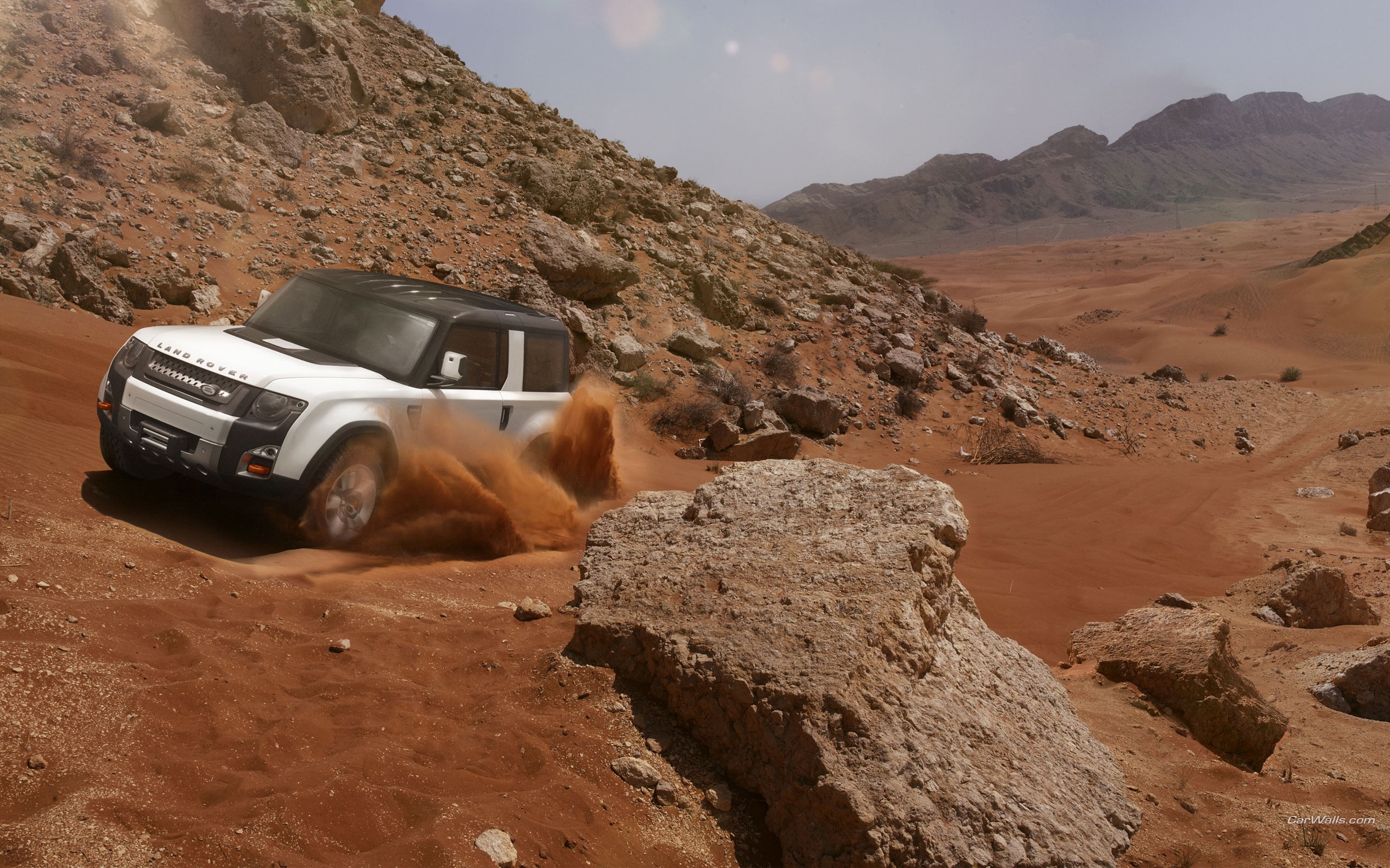 cars, Land Rover, concept art, Range Rover, DC100 - desktop wallpaper