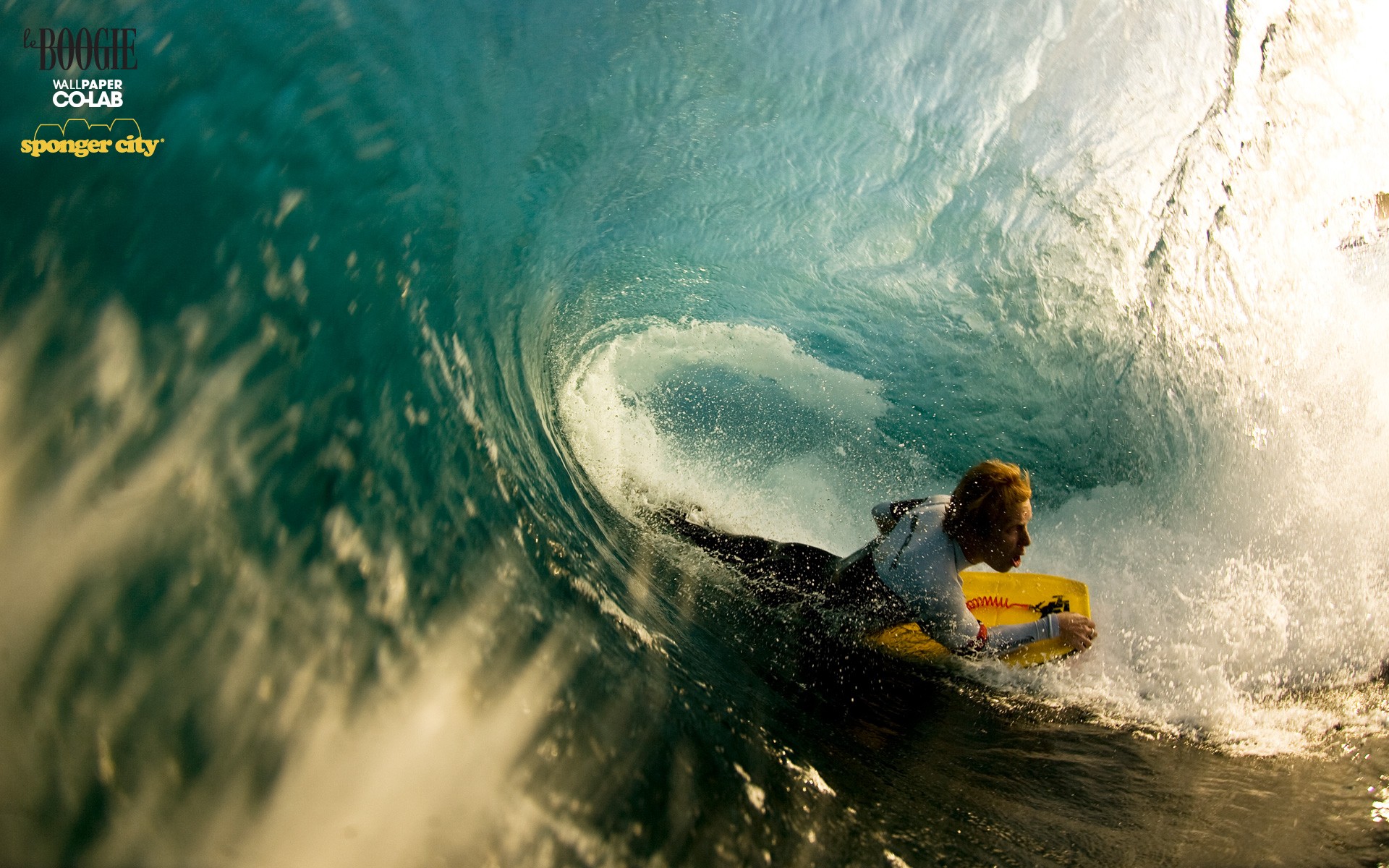 waves, bodyboarding - desktop wallpaper