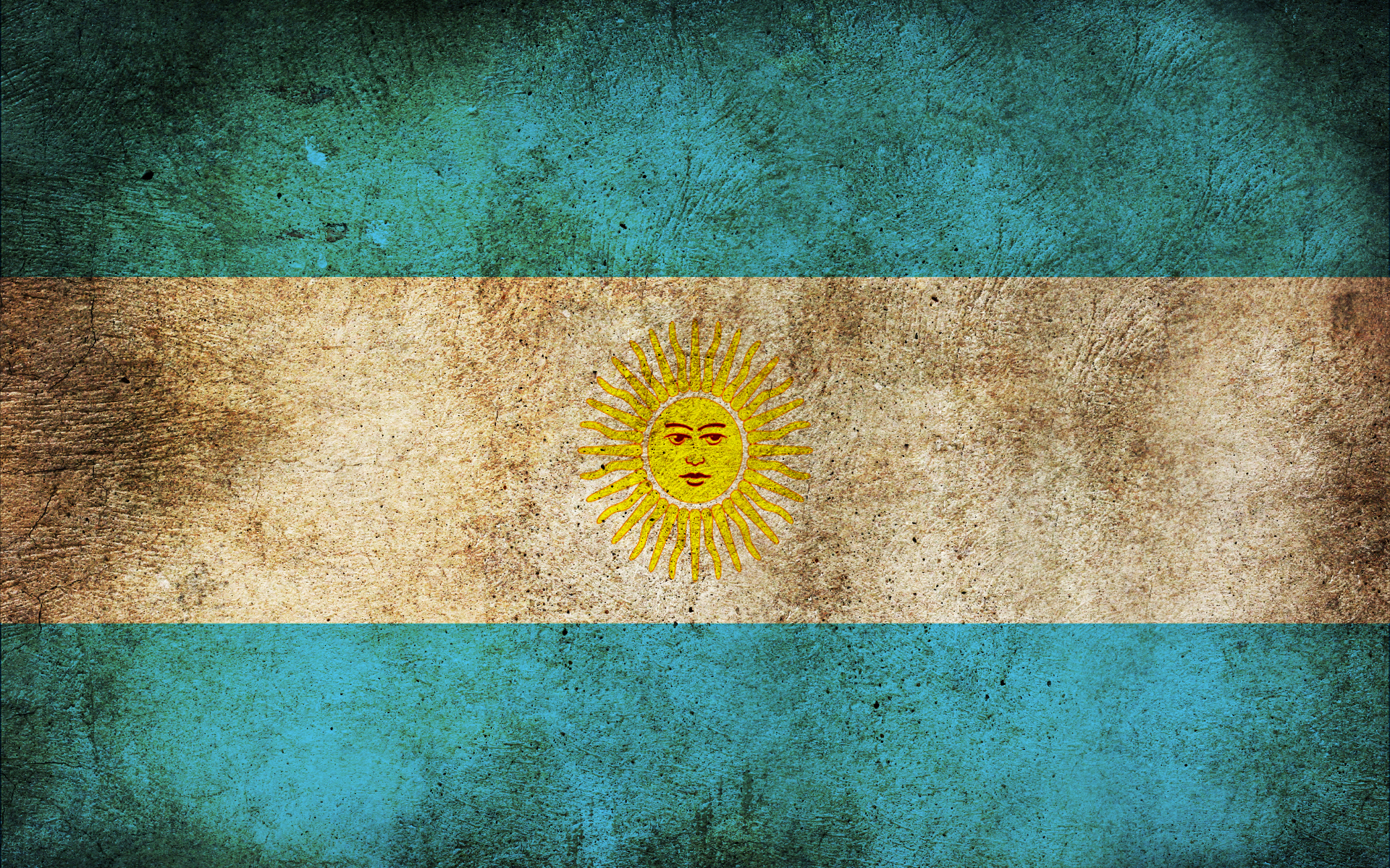 grunge, Argentina, flags - desktop wallpaper