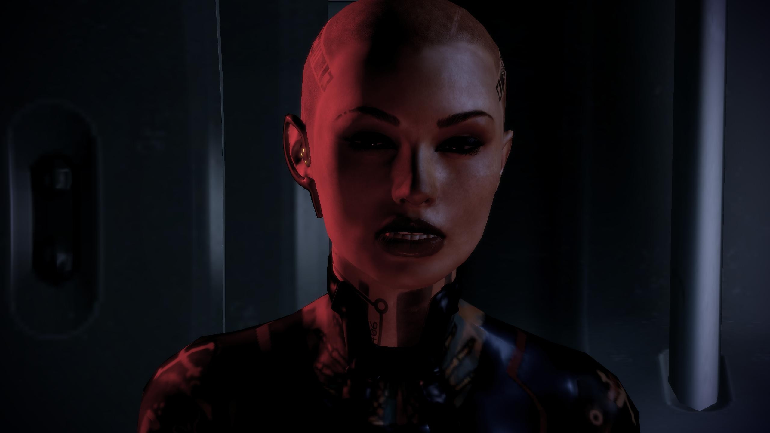 screenshots, Subject Zero, Mass Effect 2, Jack (Mass Effect) - desktop wallpaper