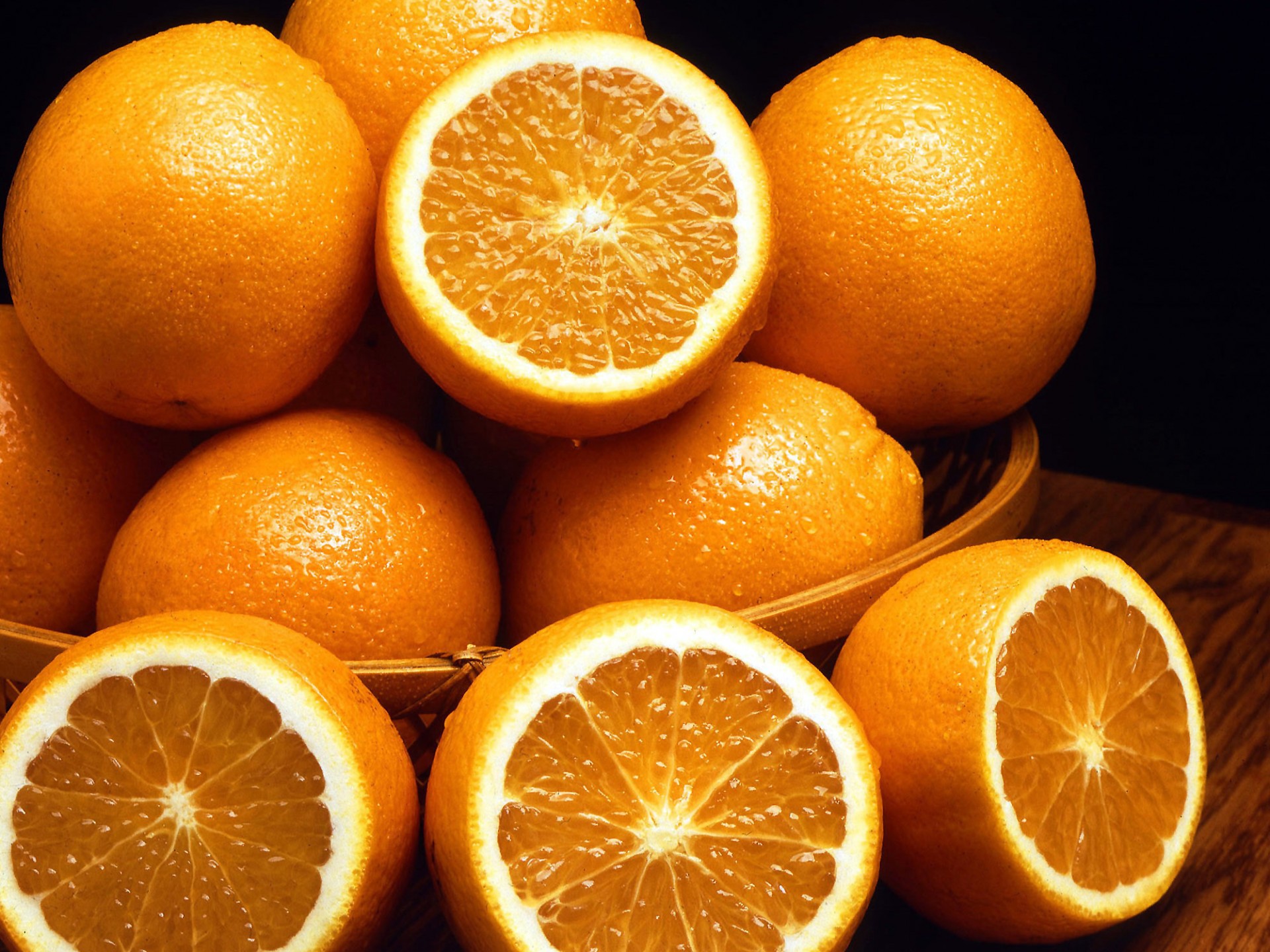 fruits, oranges - desktop wallpaper