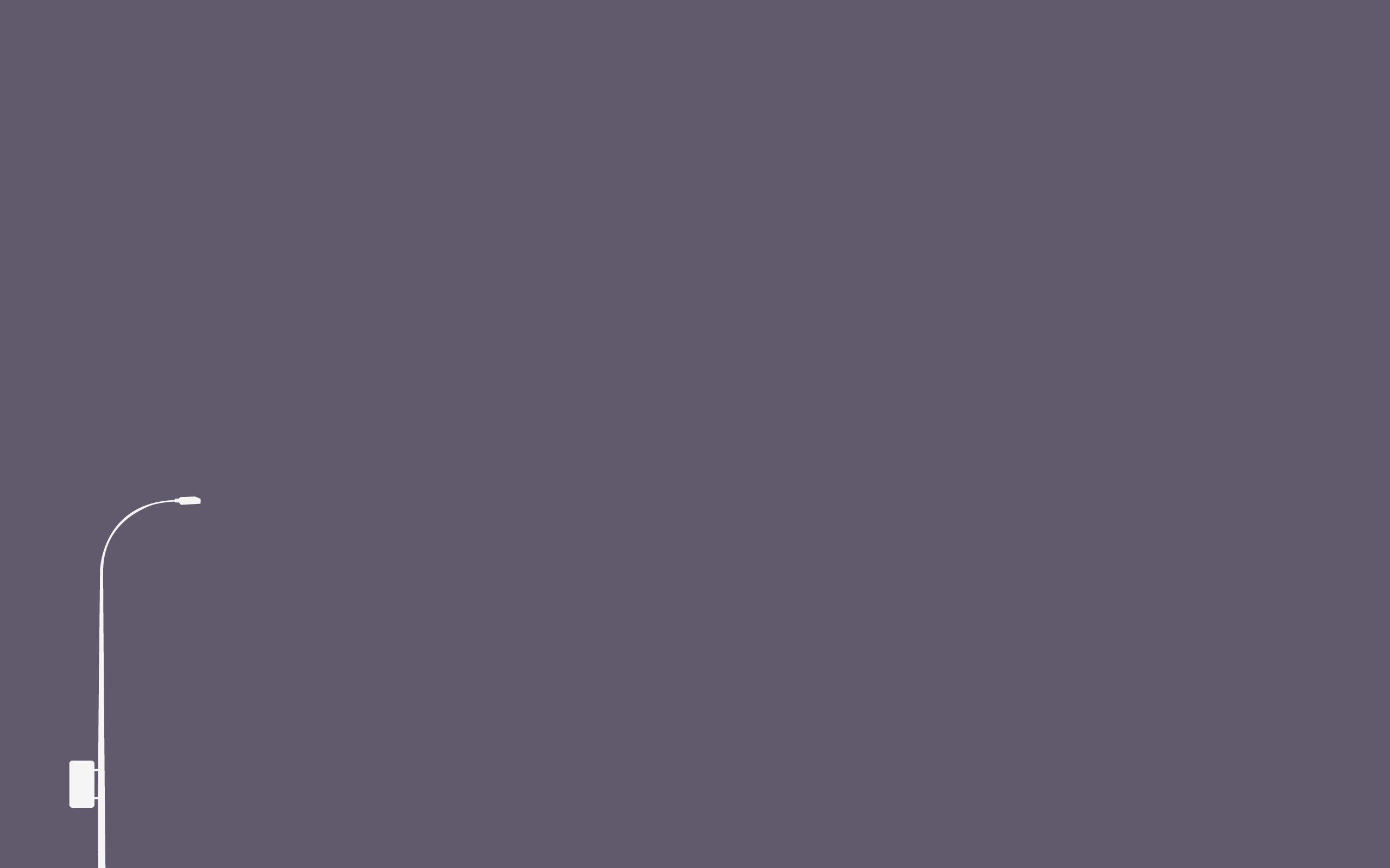 minimalistic, purple, lamp posts - desktop wallpaper