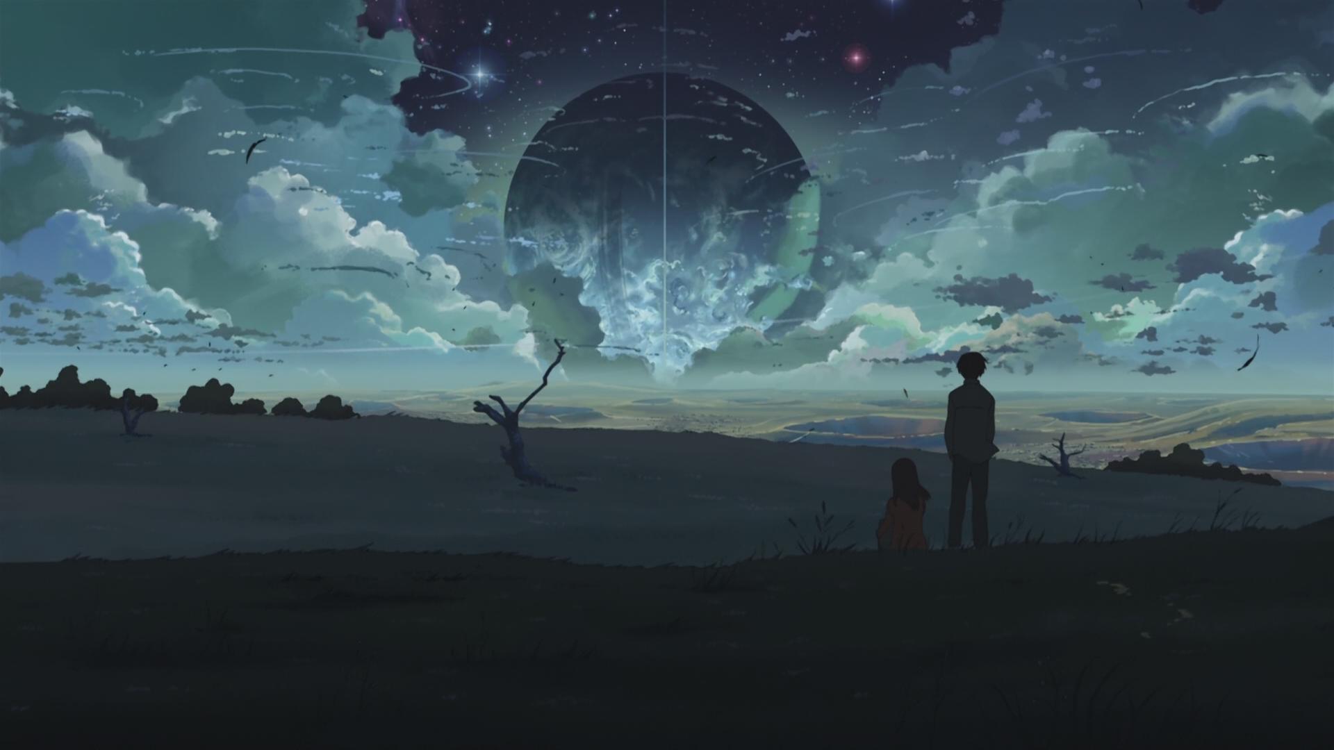 Makoto Shinkai, 5 Centimeters Per Second, The Place Promised in Our Early Days - desktop wallpaper