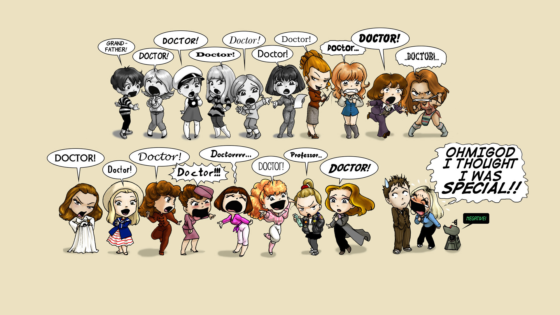 Companions, Doctor Who - desktop wallpaper