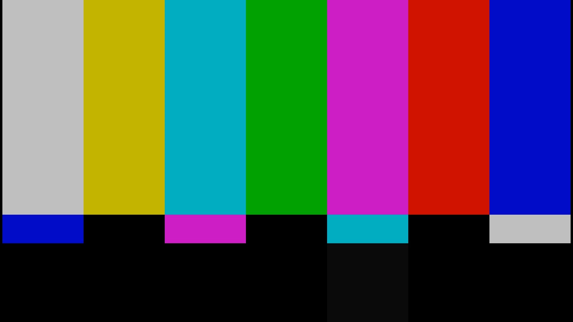 TV, multicolor, test pattern - desktop wallpaper
