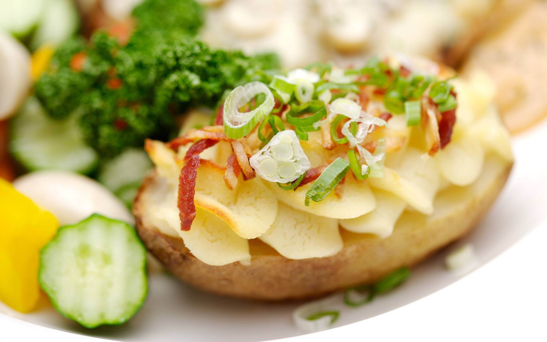 food, potatoes - desktop wallpaper