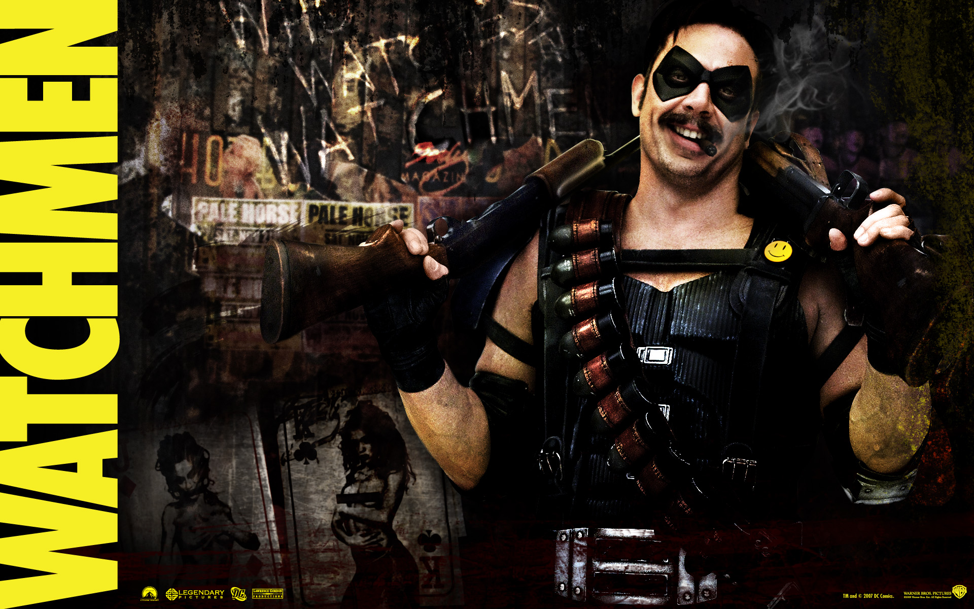 Watchmen, The Comedian, Jeffrey Dean Morgan - desktop wallpaper