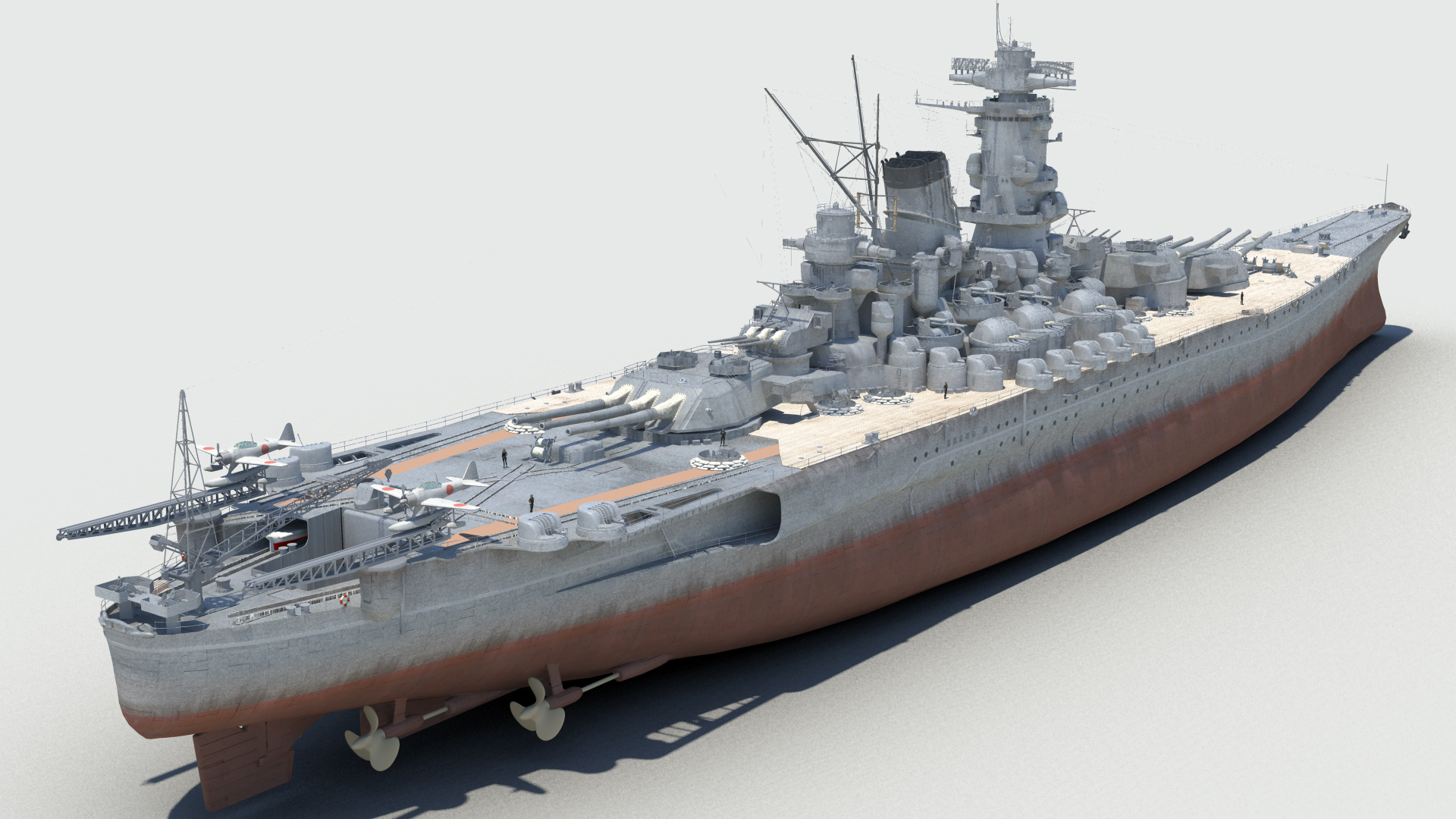 Japan, ships, vehicles, Yamato, Imperial Navy - desktop wallpaper
