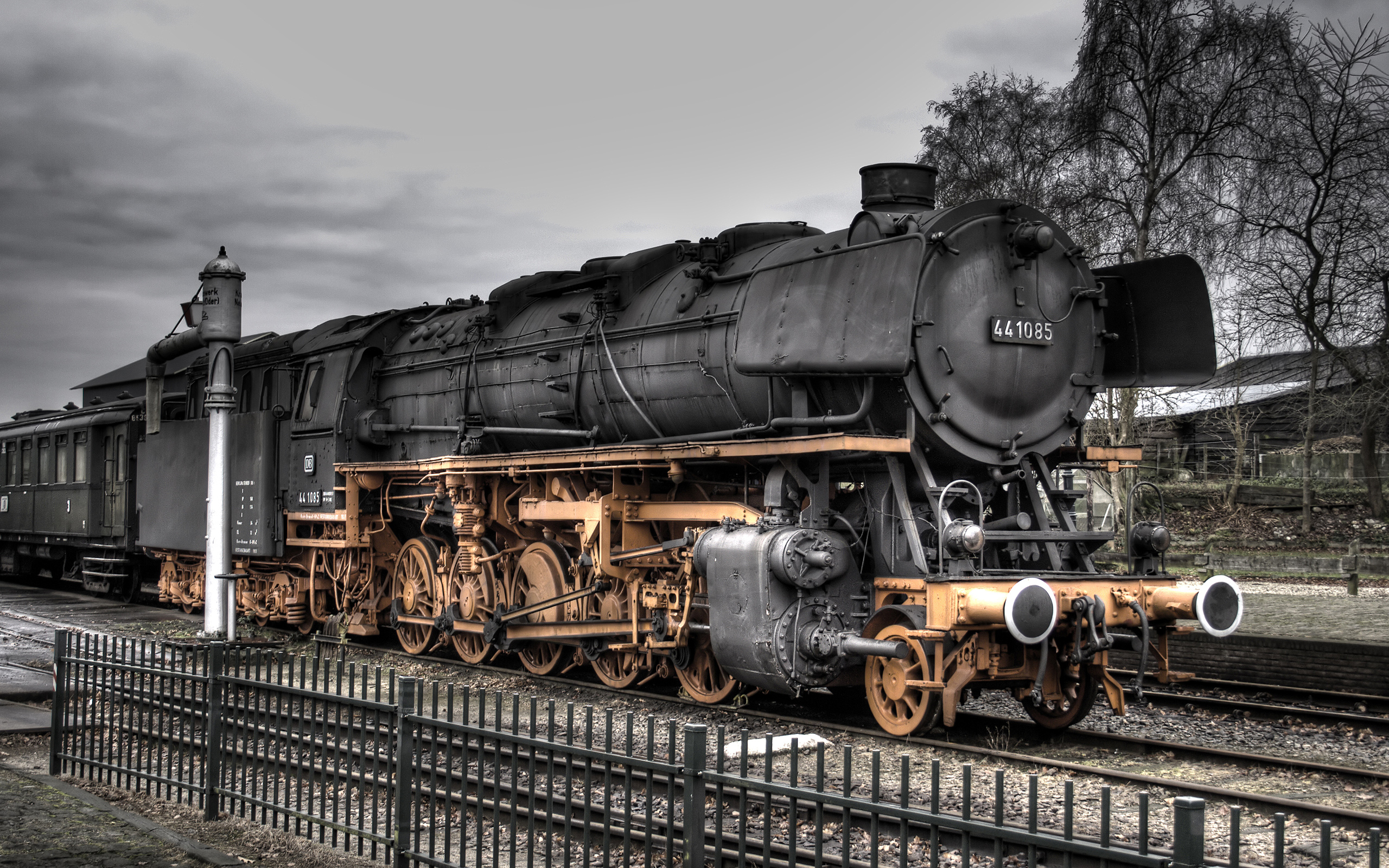 steam, Germany, engines, trains, steam engine, vehicles, steam locomotives, 2-10-0 - desktop wallpaper