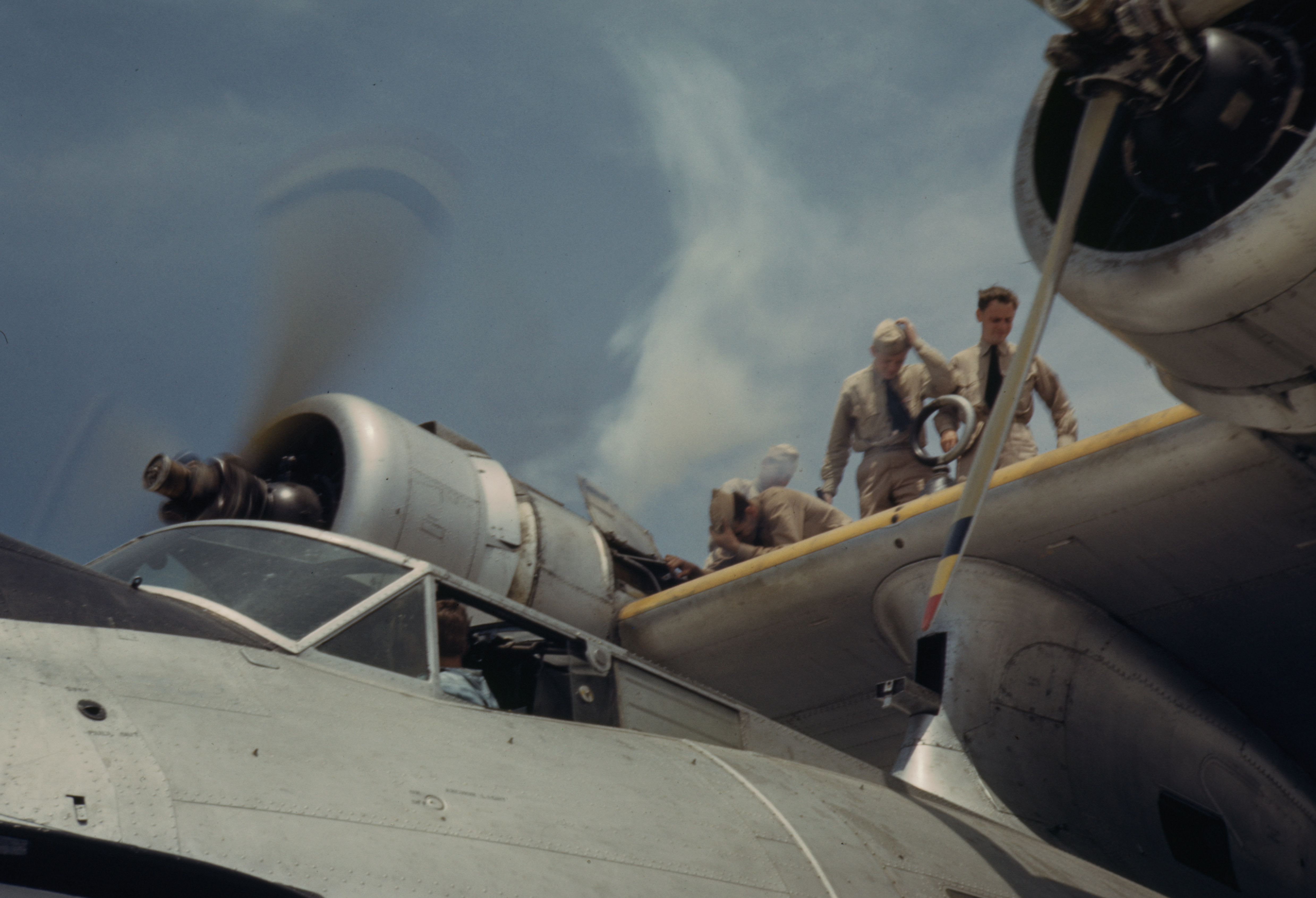 aircraft, military, World War II, vehicles, PBY-5A Catalina - desktop wallpaper
