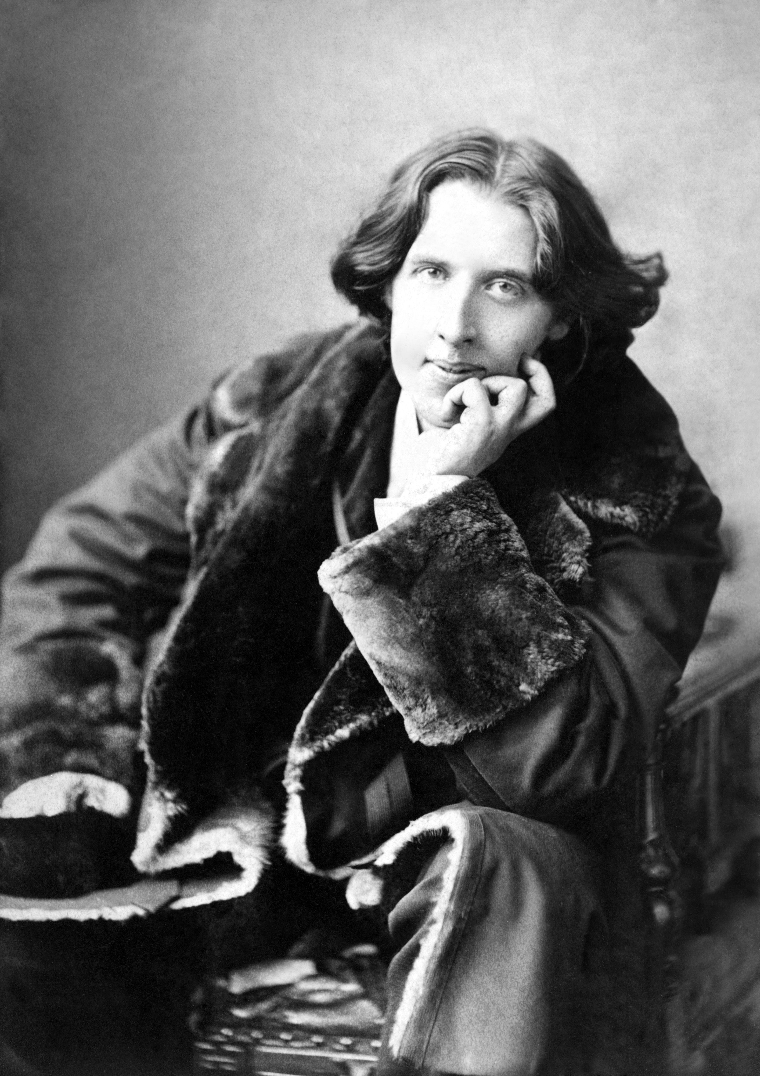 grayscale, Oscar Wilde, monochrome, historic, writers - desktop wallpaper
