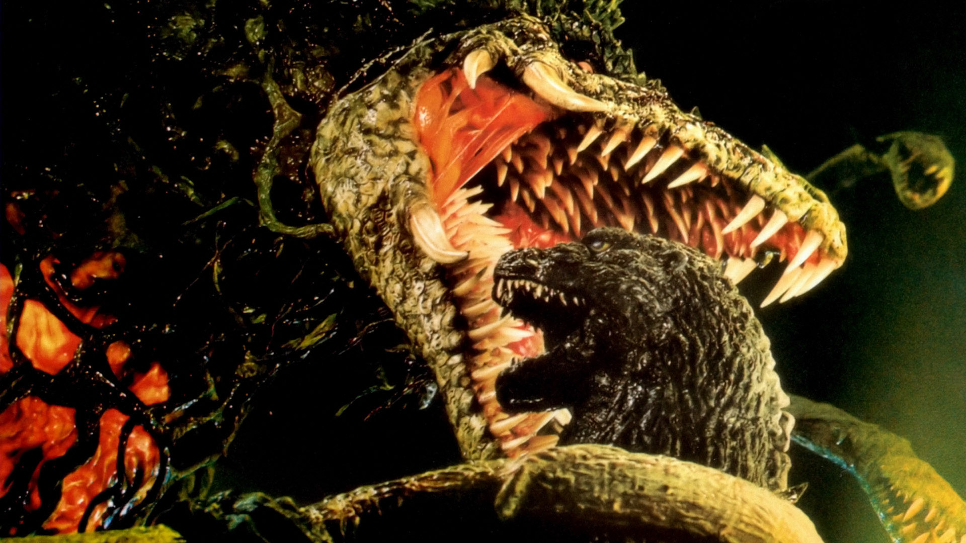 Godzilla, biollante, Godzilla vs. Biollante - desktop wallpaper