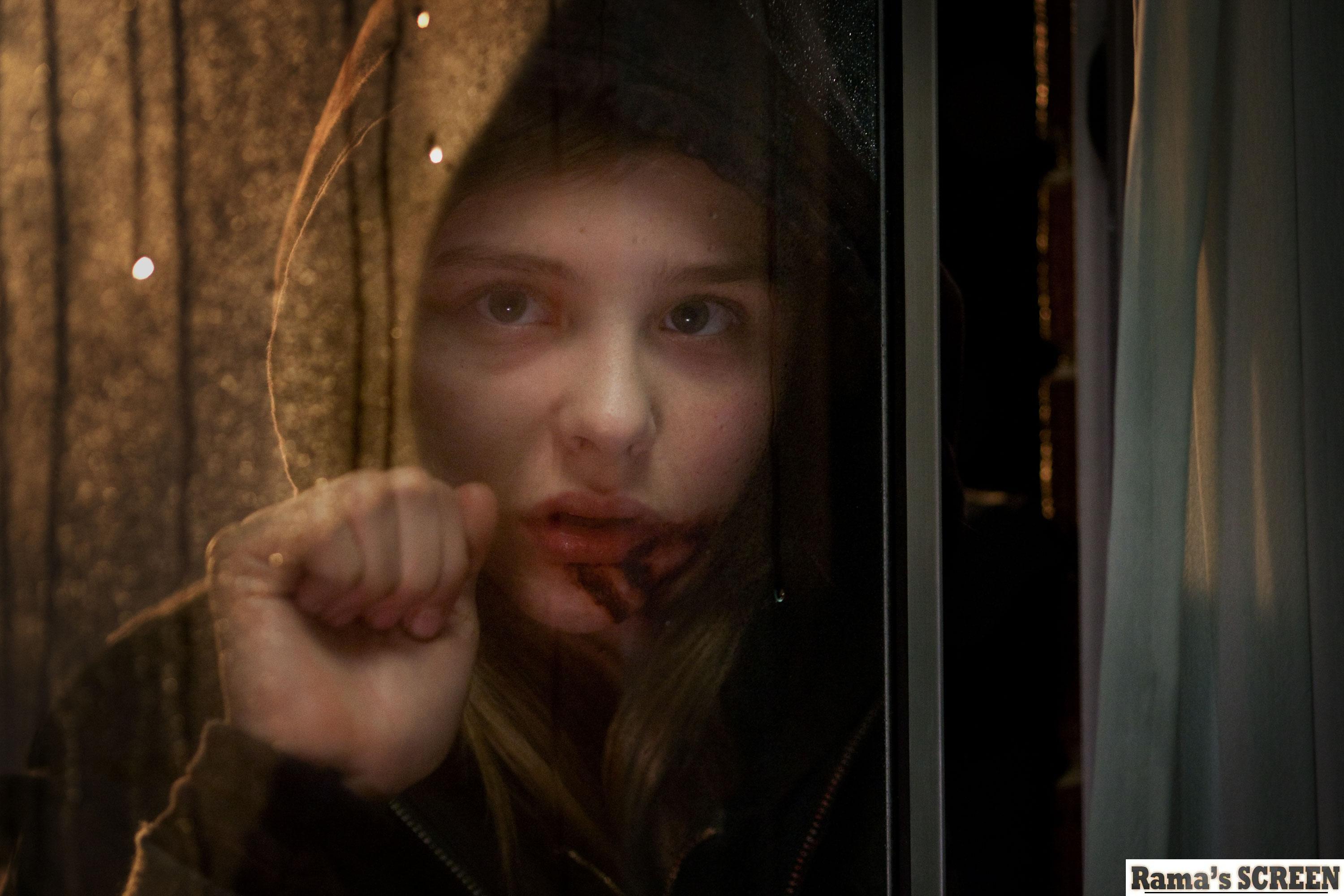 women, horror, movies, Chloe Moretz, Let Me In, window panes - desktop wallpaper