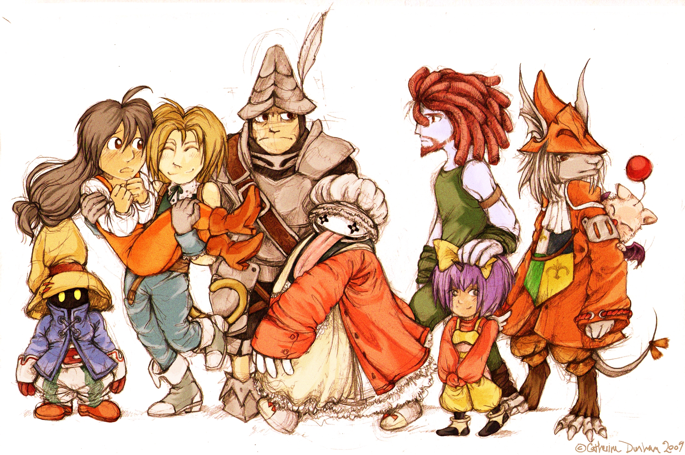 Final Fantasy IX - desktop wallpaper