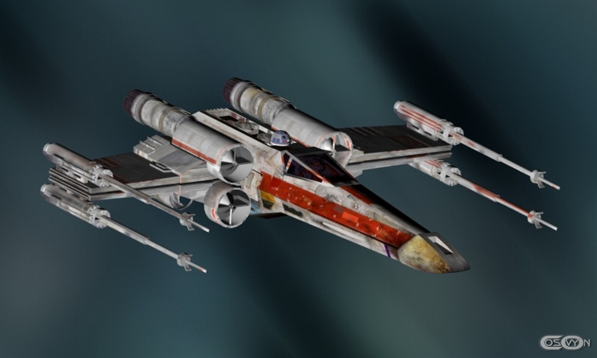 Star Wars, x-wing Fighter - desktop wallpaper