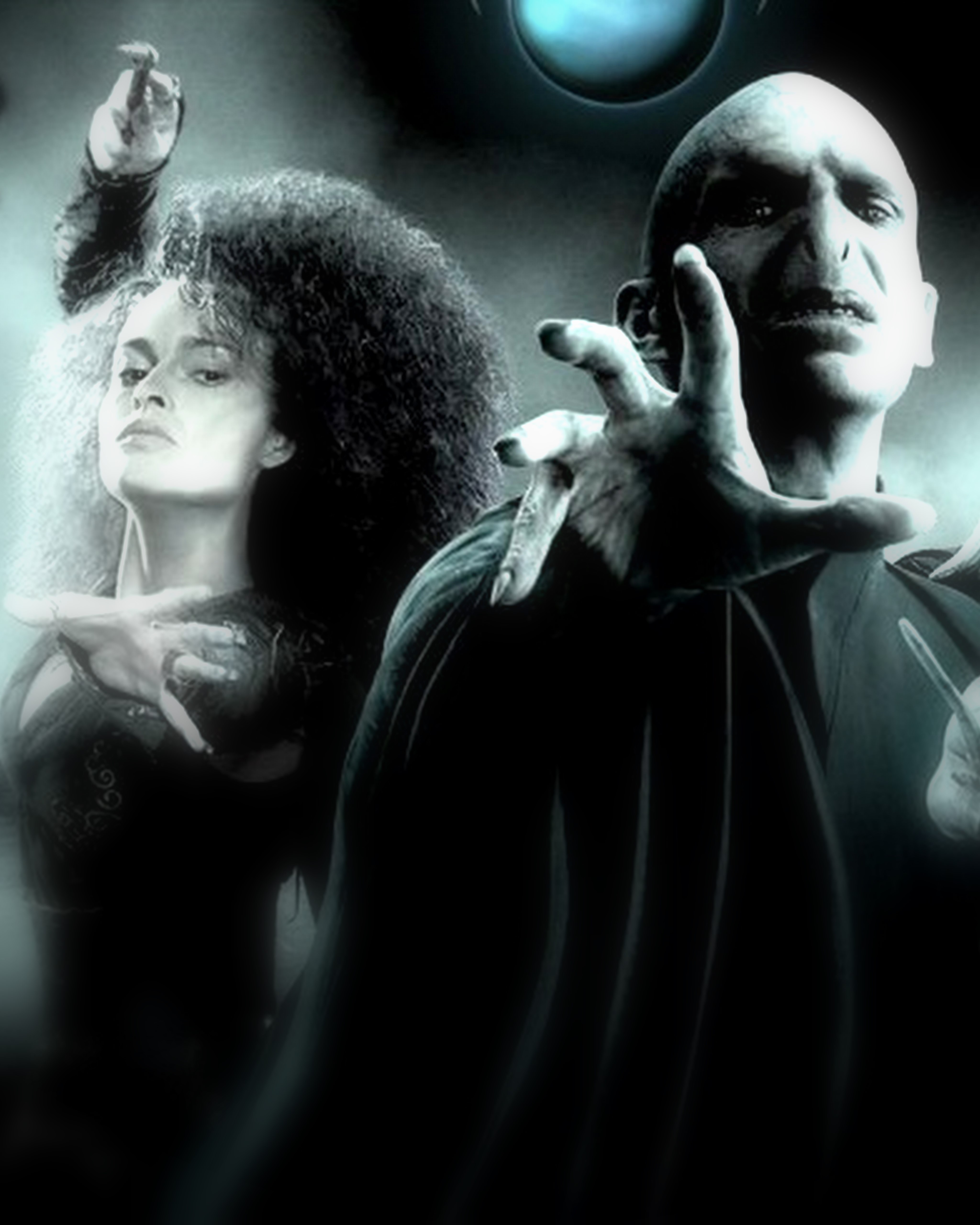 movies, Harry Potter, Voldemort, Bellatrix Lestrange, Death Eaters - desktop wallpaper