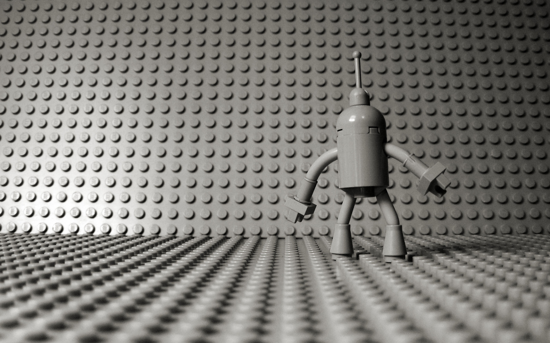Futurama, Bender, Legos - desktop wallpaper