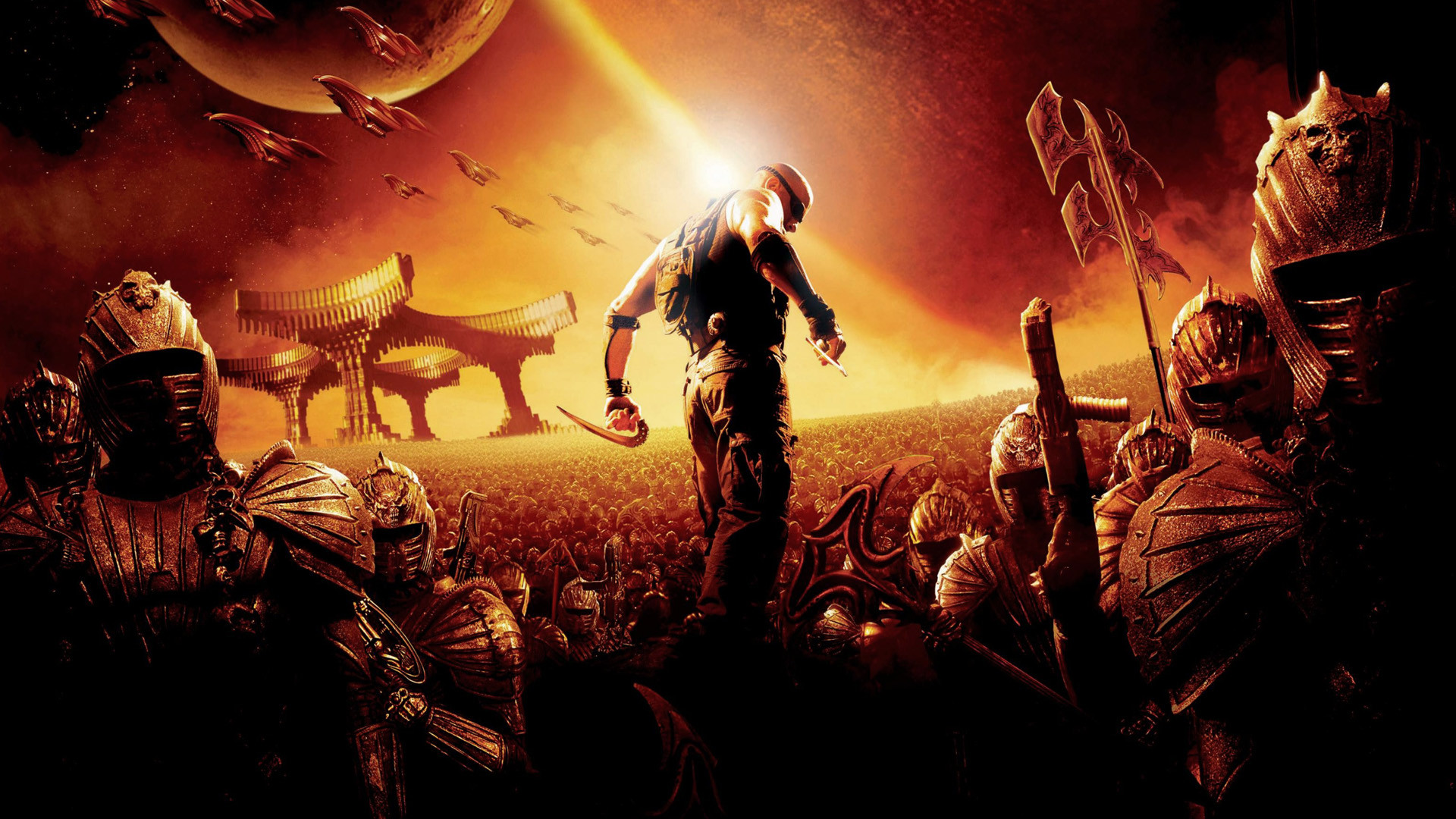 movies, The Chronicles of Riddick, Vin Diesel - desktop wallpaper