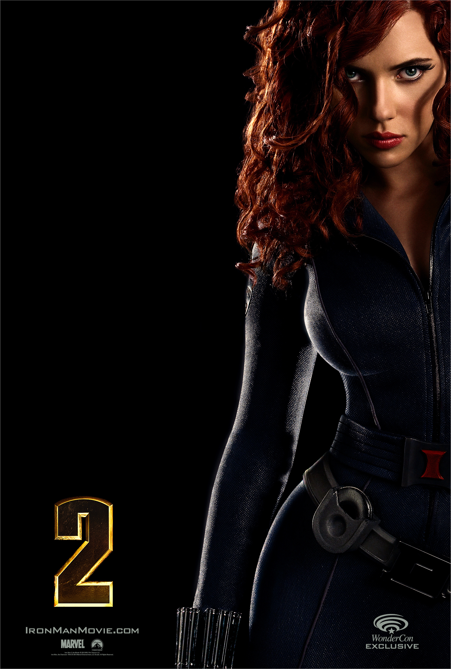Scarlett Johansson, actress, Black Widow, movie posters, Iron Man 2 - desktop wallpaper