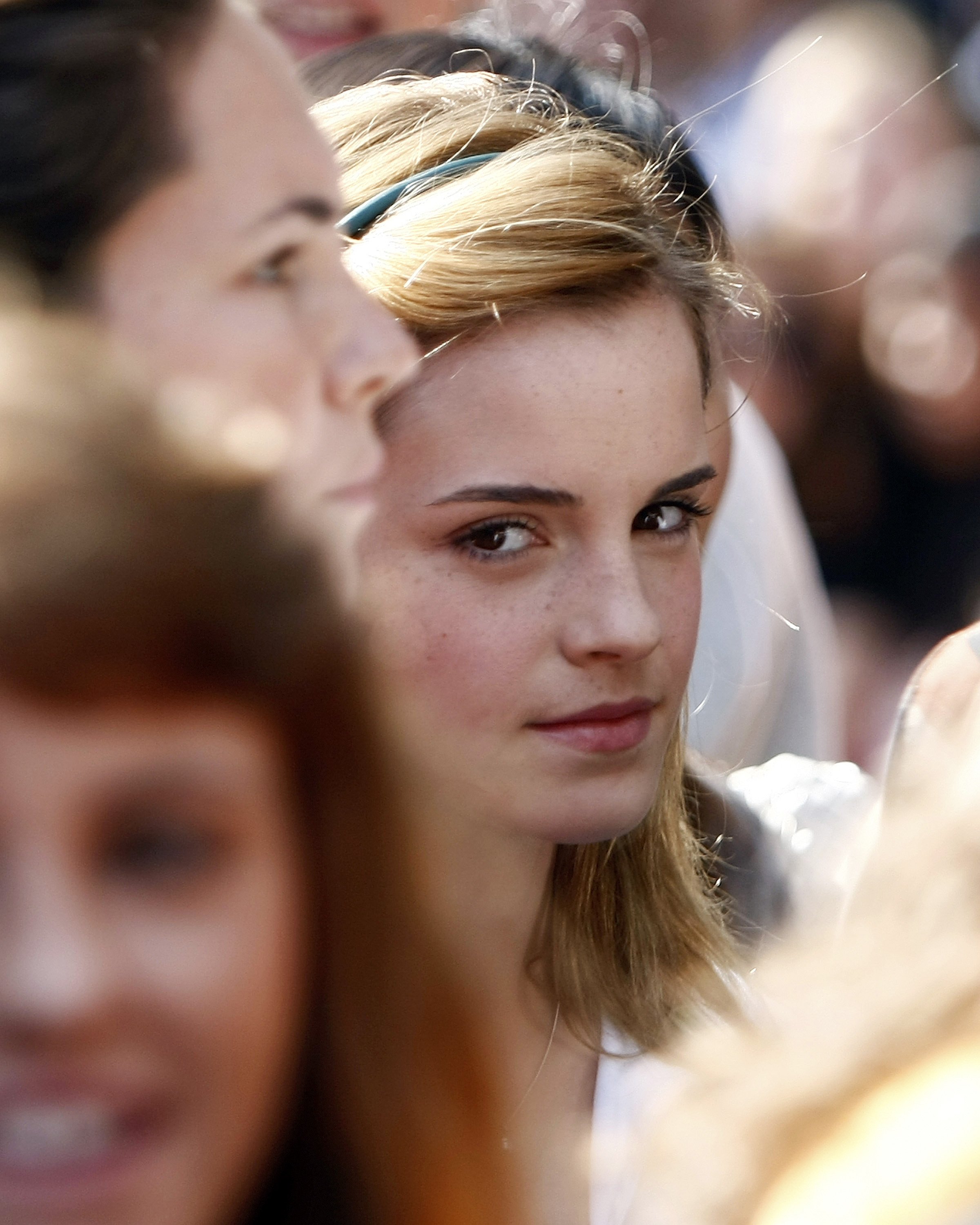 women, eyes, Emma Watson, actress - desktop wallpaper