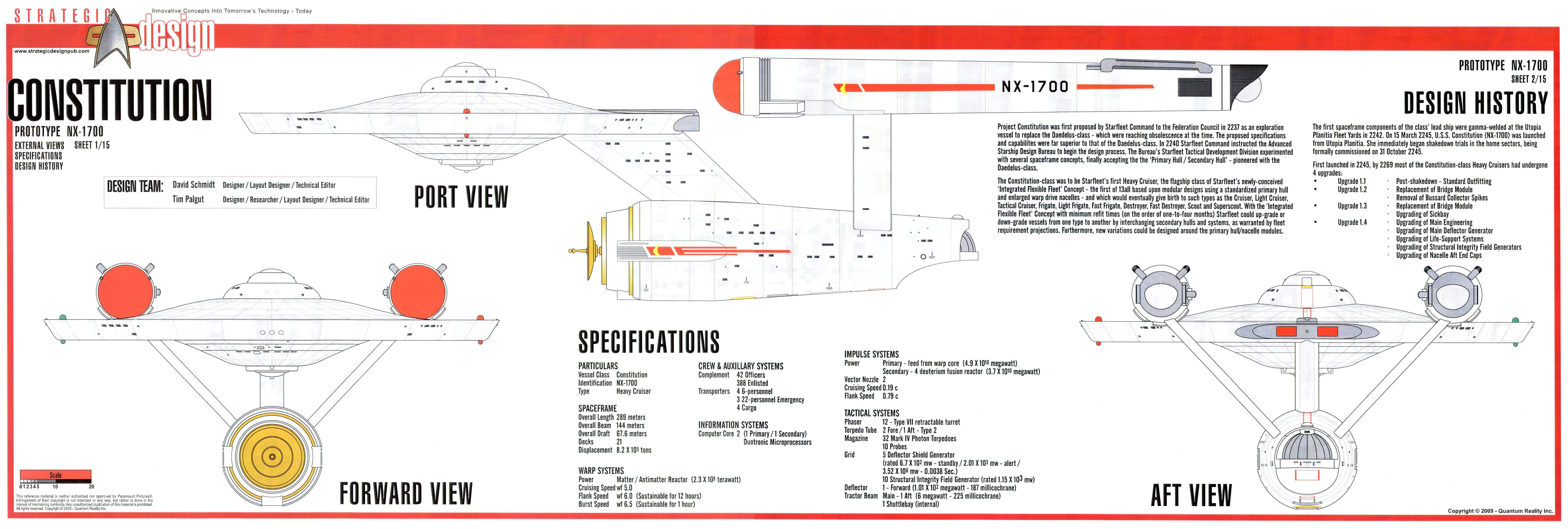 Star Trek, schematic, USS Enterprise, Star Trek schematics, constitution, class - desktop wallpaper