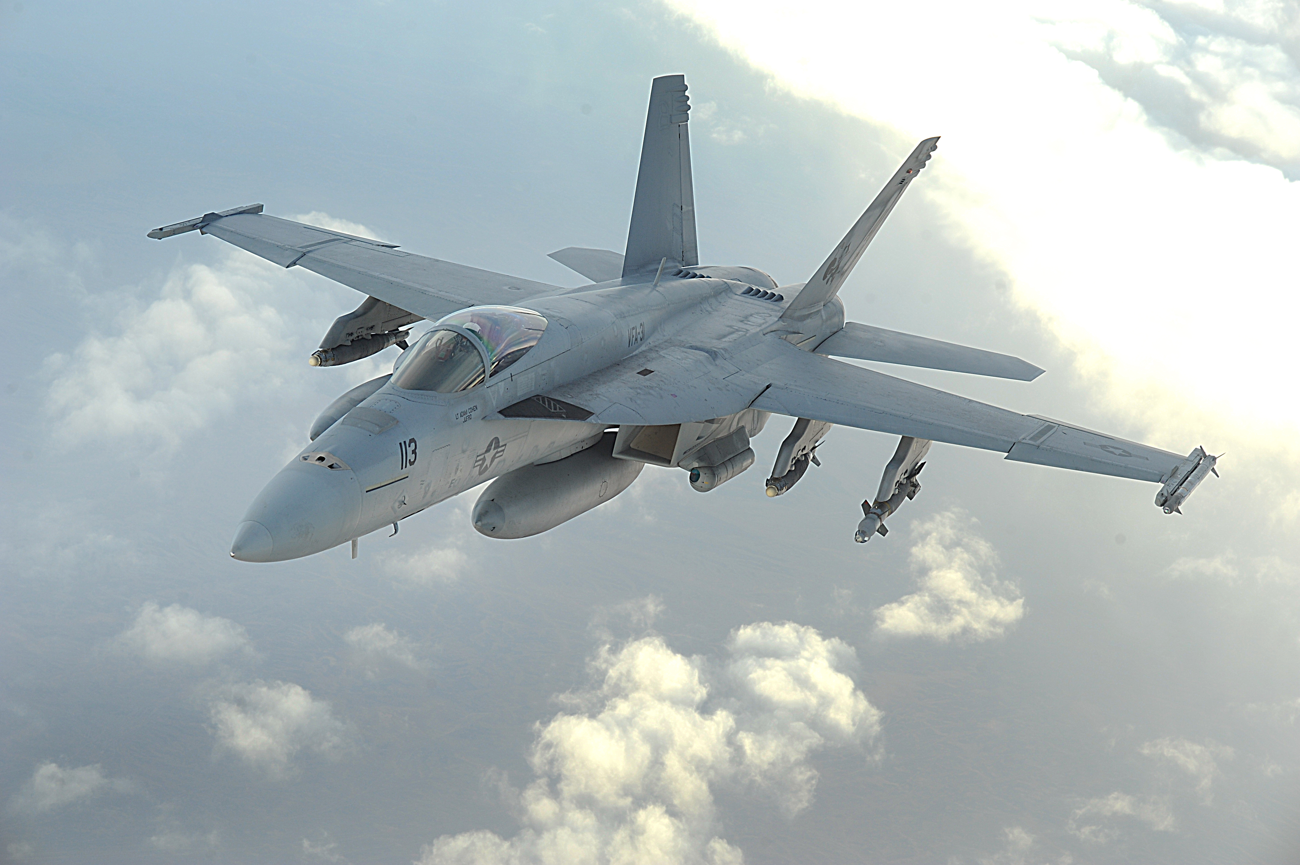 Hornet aircraft, F-18 Hornet, jet aircraft, F/A-18 Hornet, fighters - desktop wallpaper