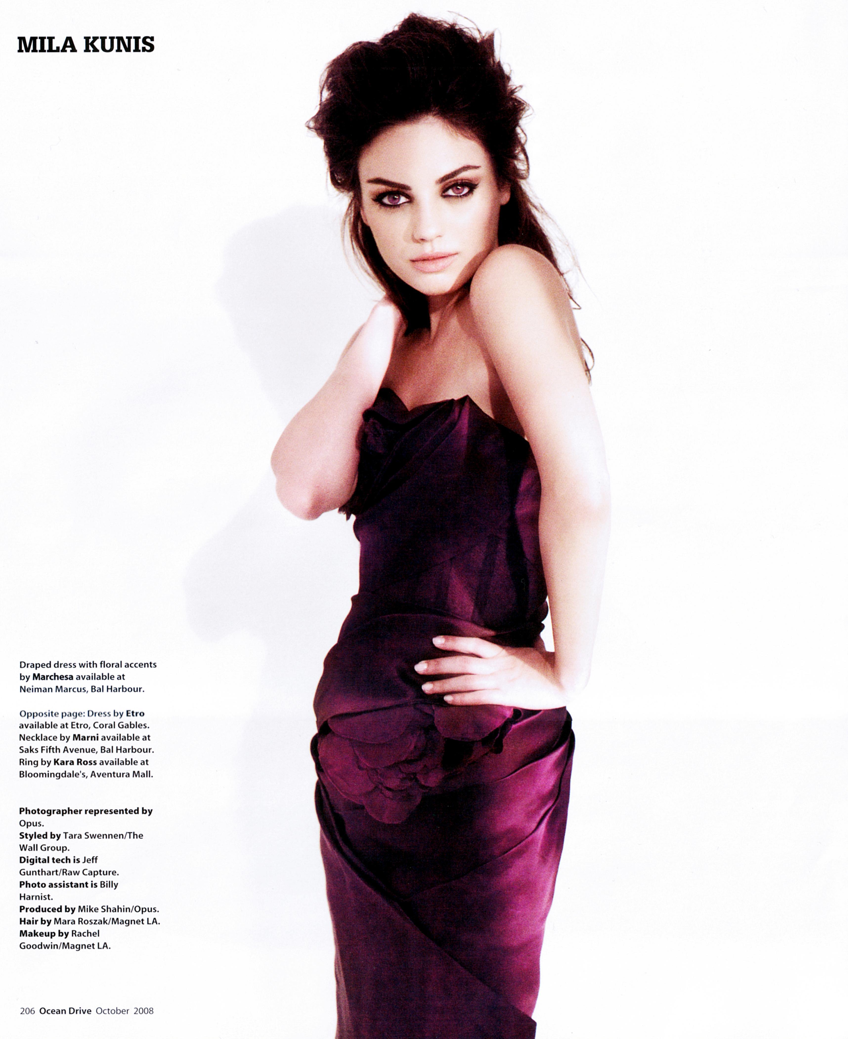 women, Mila Kunis, actress, celebrity - desktop wallpaper