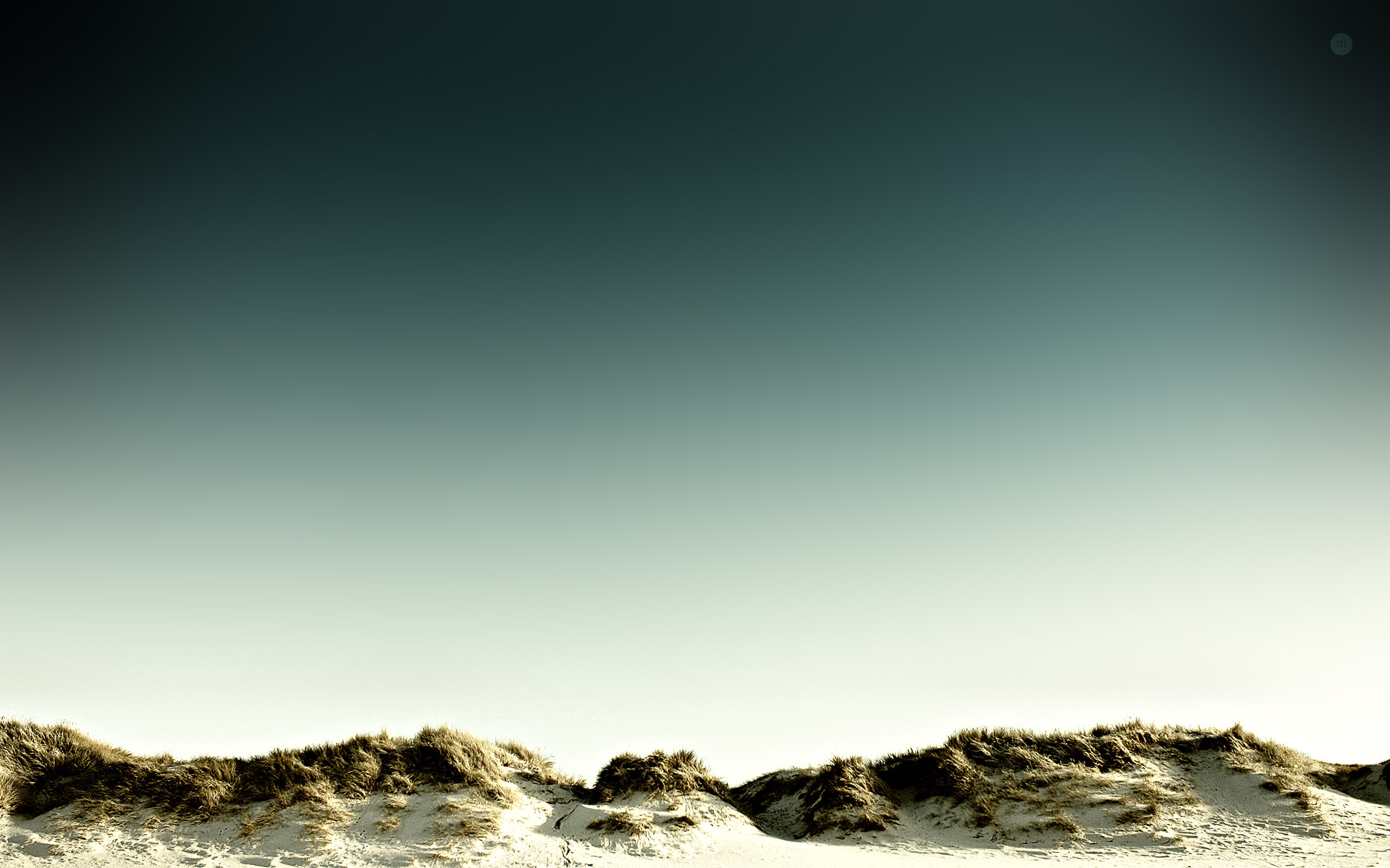 Damp, dunes - desktop wallpaper