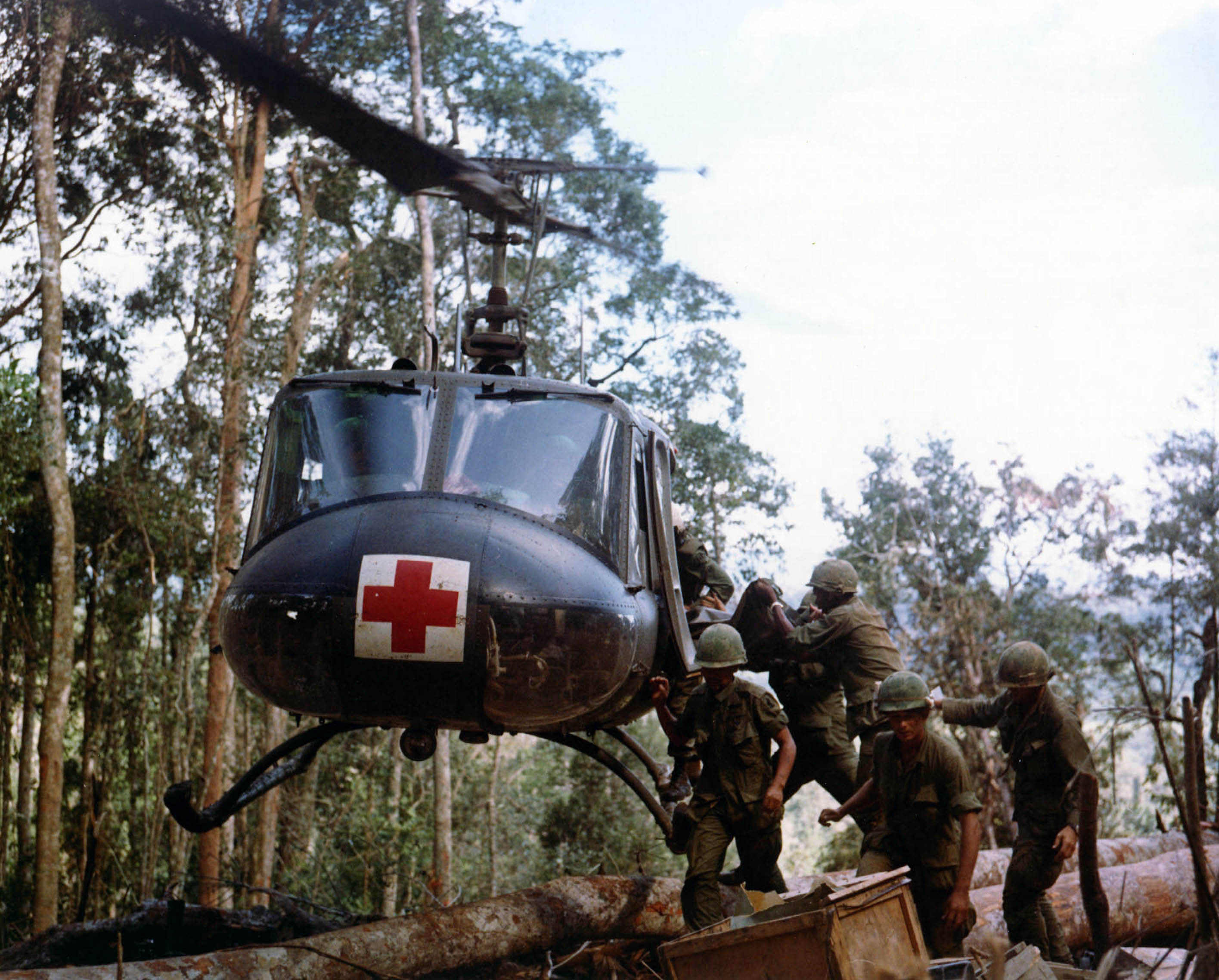 soldiers, aircraft, army, military, helicopters, Viet Nam, vehicles, hover, UH-1 Iroquois - desktop wallpaper