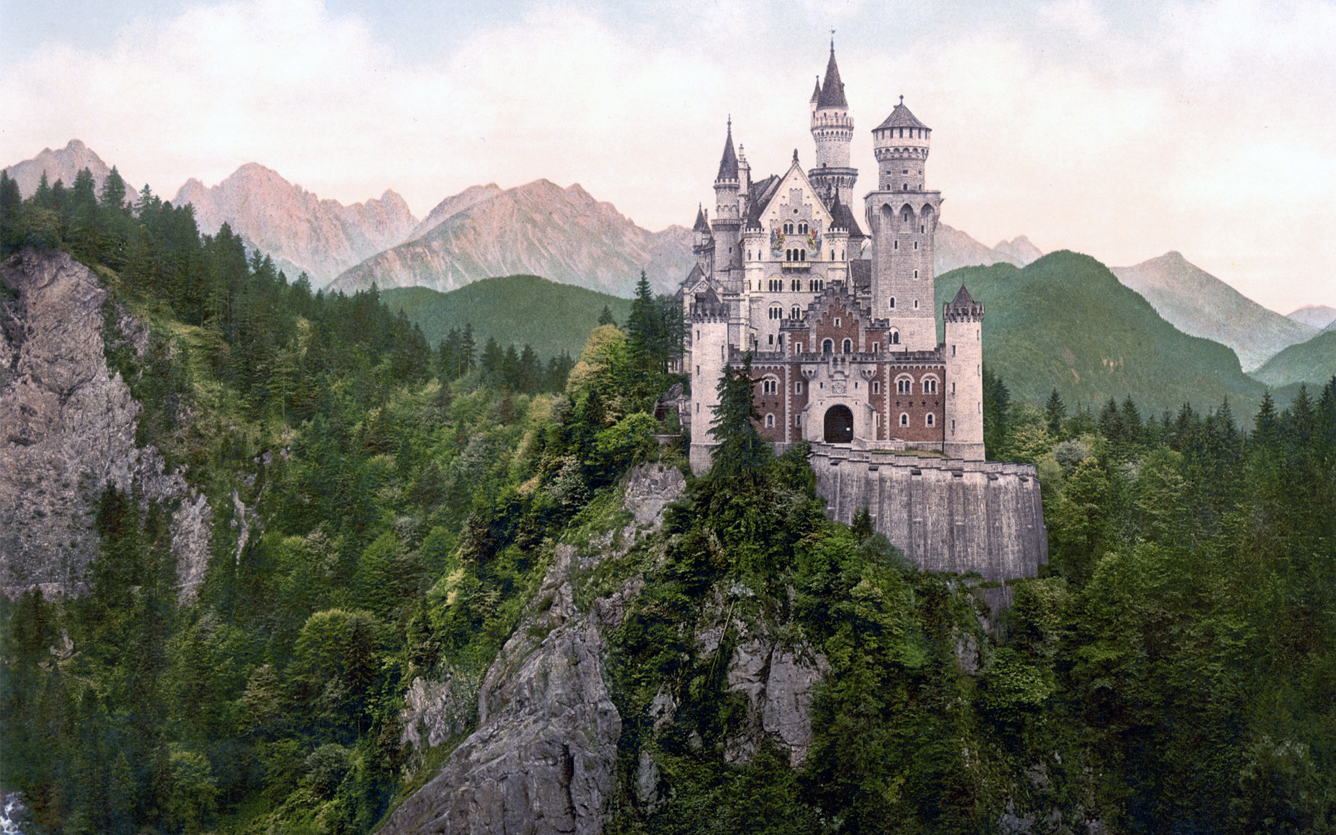 castles, Neuschwanstein Castle - desktop wallpaper