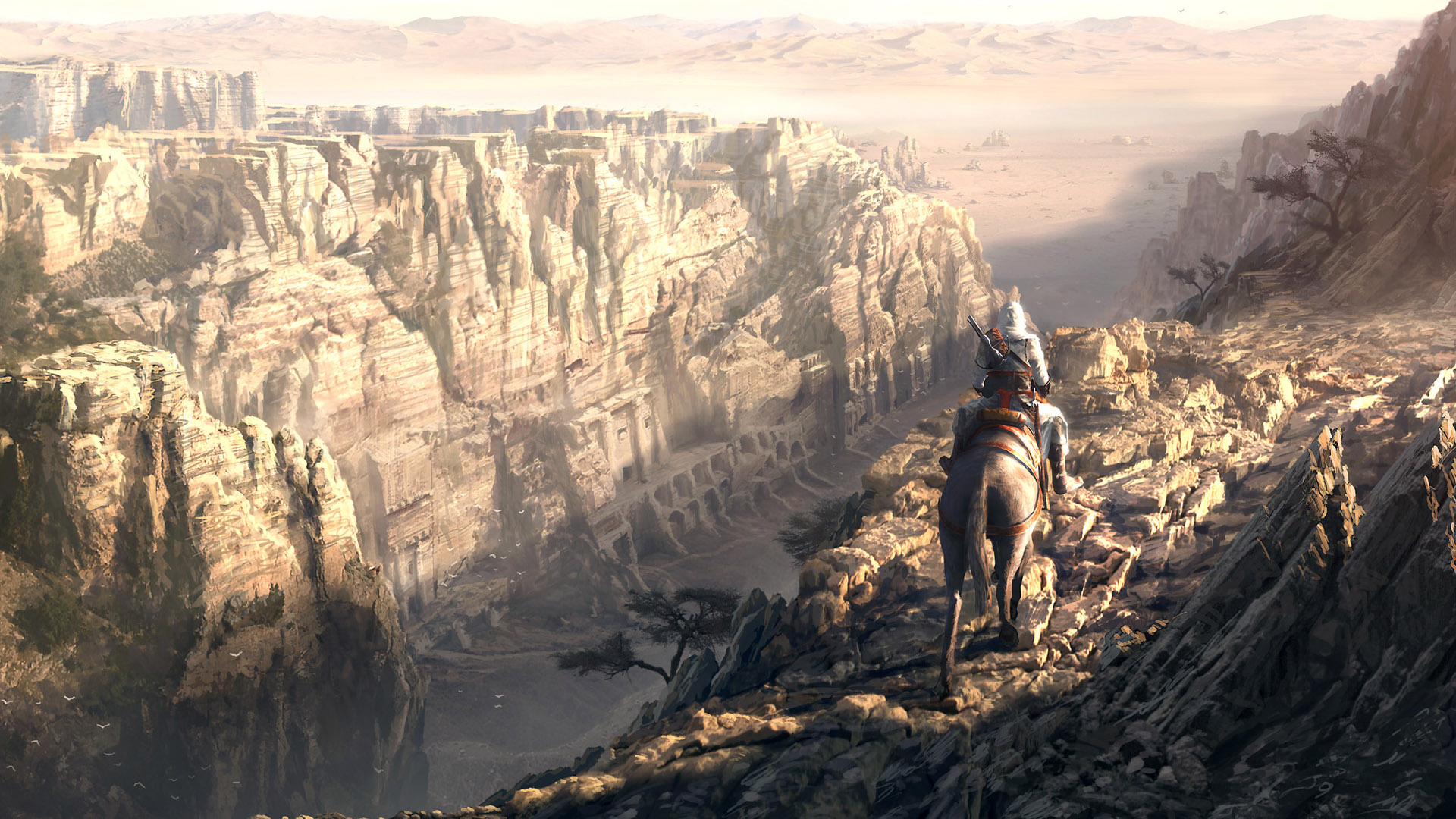 Assassins Creed, Altair Ibn La Ahad - desktop wallpaper