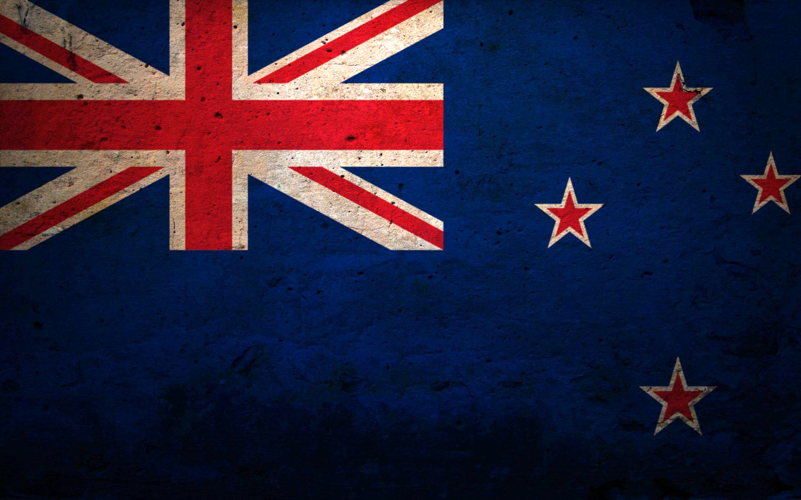 flags, New Zealand - desktop wallpaper