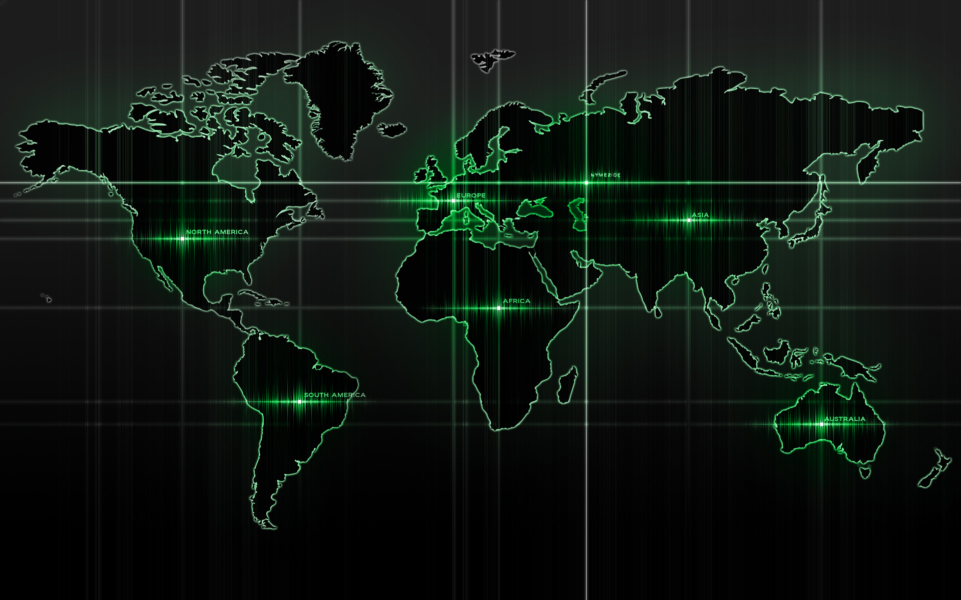 world map - desktop wallpaper