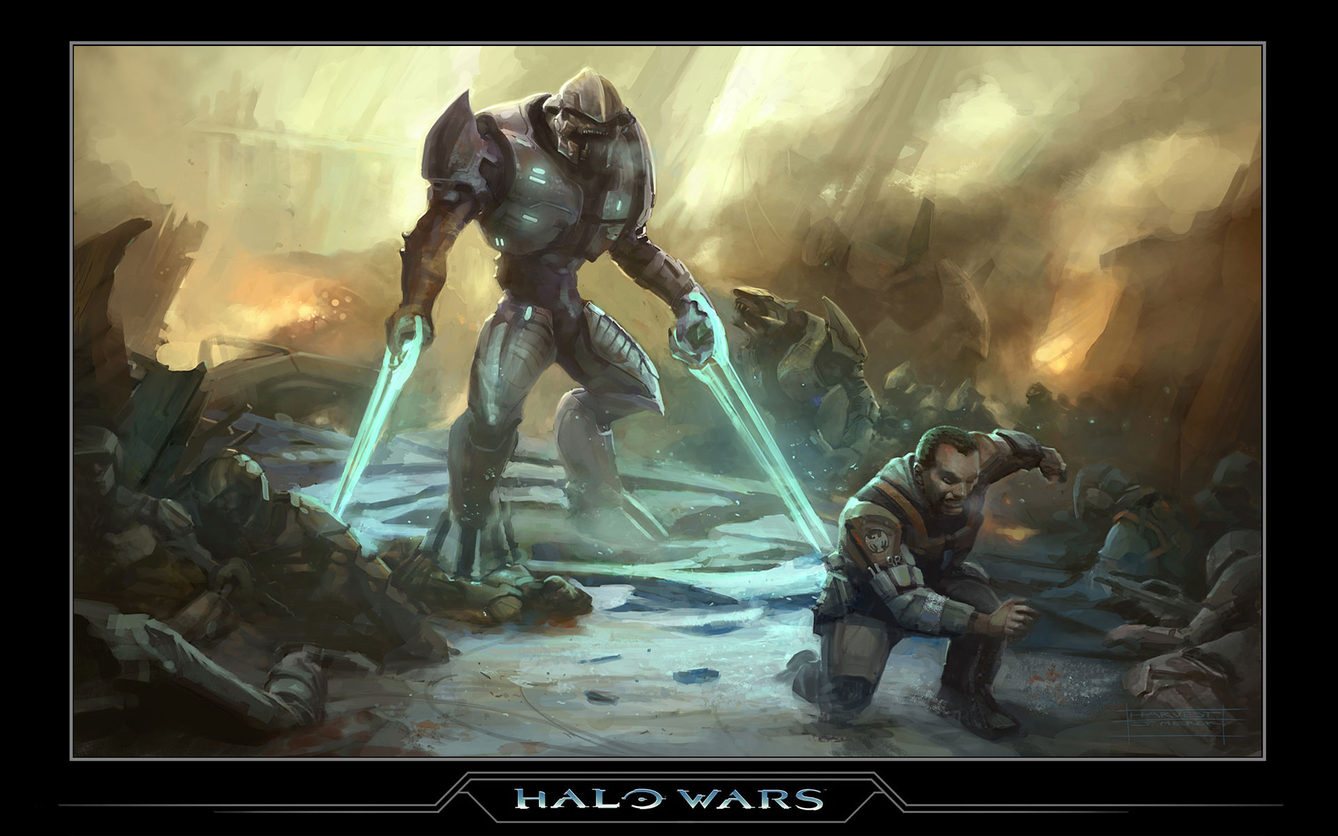 Halo, artwork - desktop wallpaper