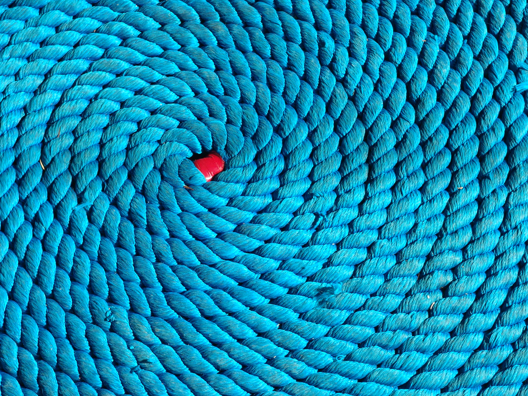 blue, coil, ropes - desktop wallpaper
