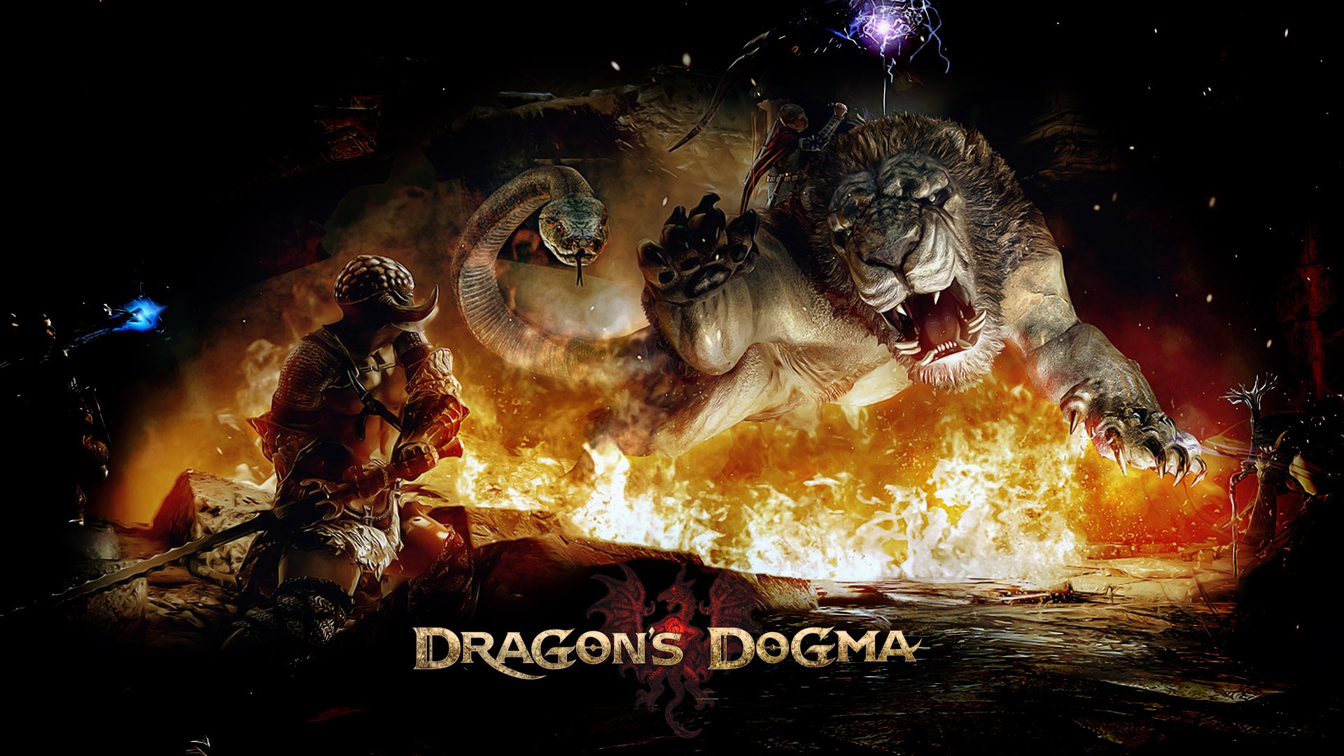 fantasy, adventure, Dragons Dogma - desktop wallpaper