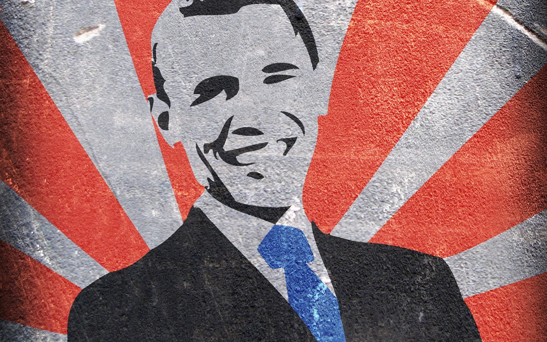 Barack Obama, Grafiti - desktop wallpaper