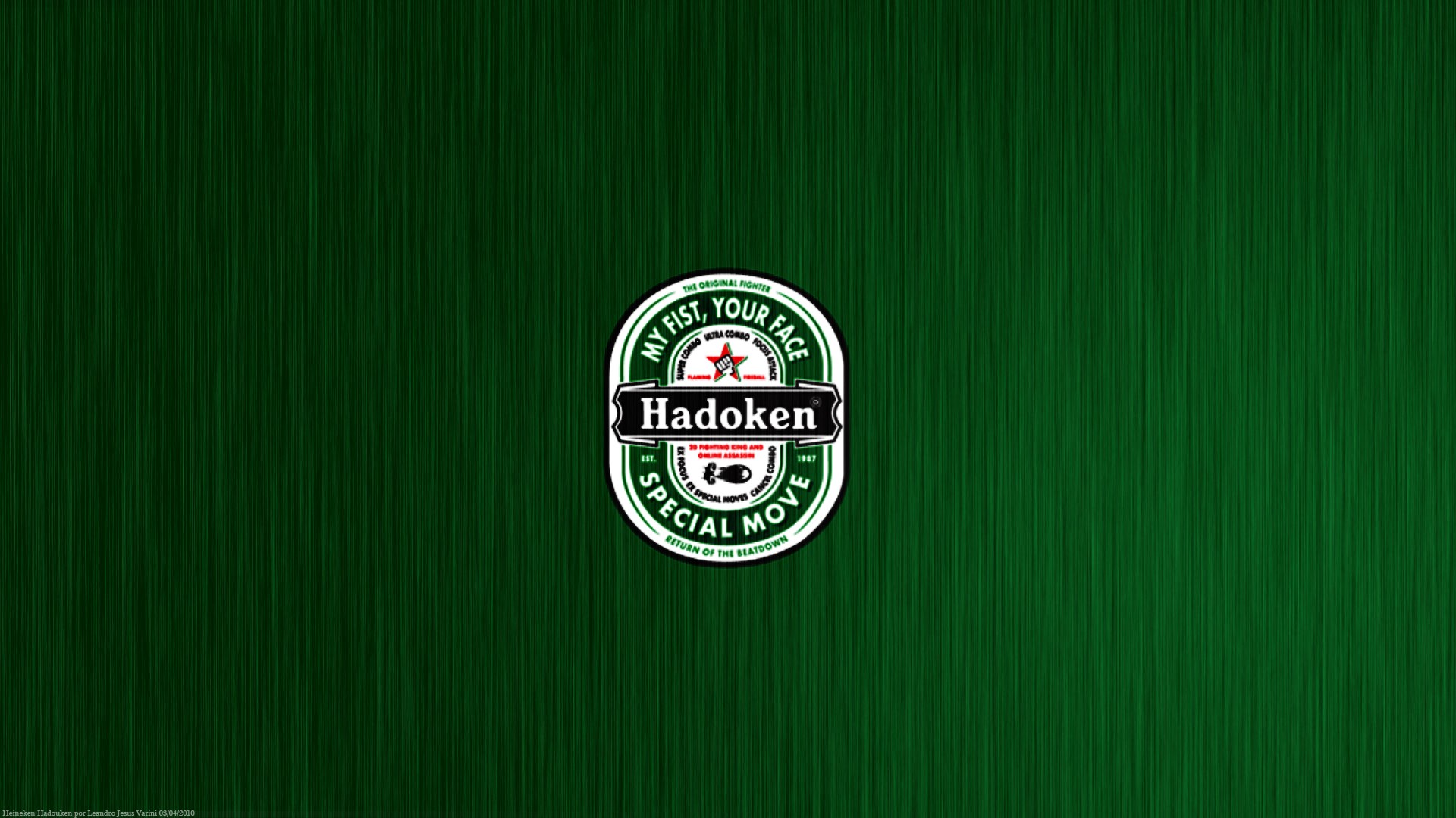 Street Fighter, Heineken, logos - desktop wallpaper