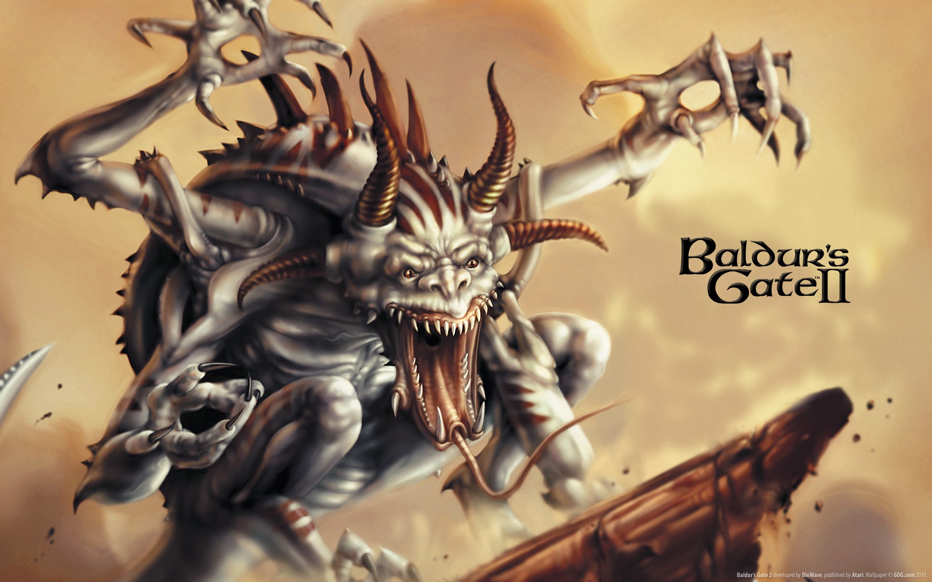 Baldurs Gate - desktop wallpaper