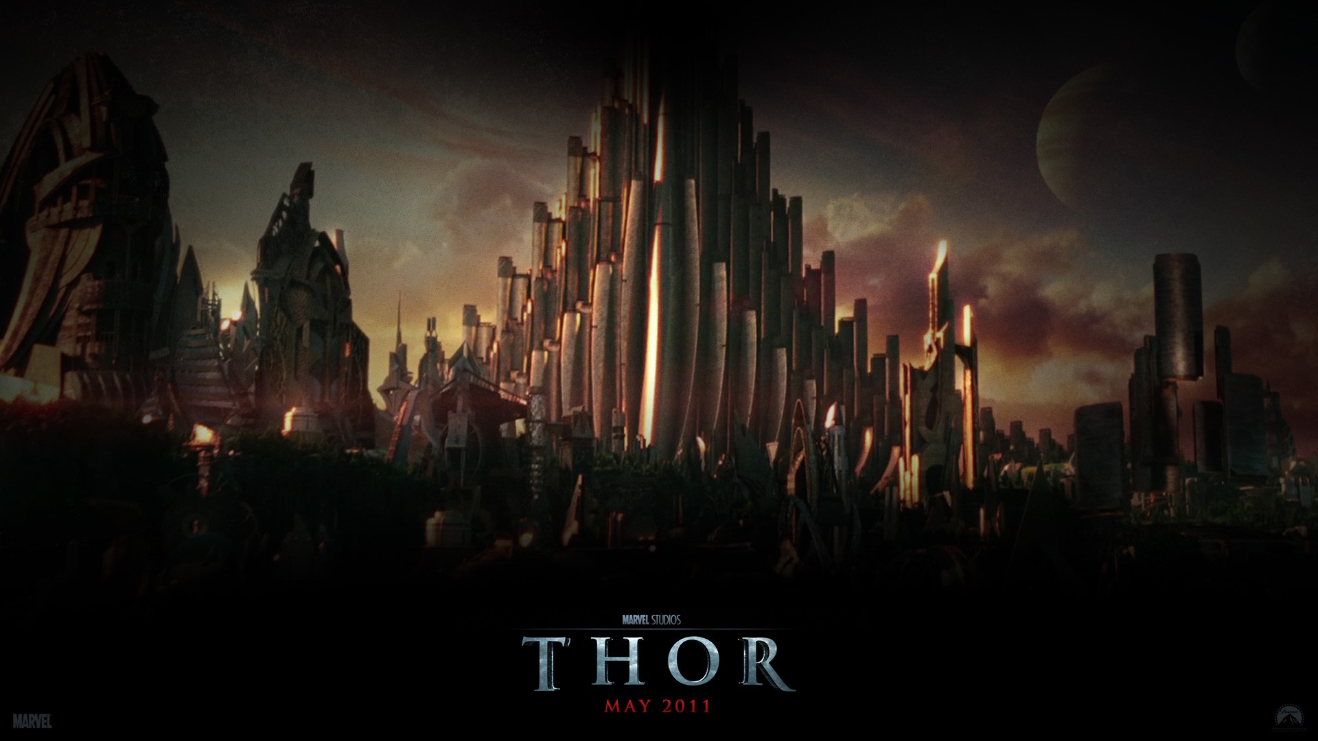 movies, Marvel Comics, Asgard, Thor (movie) - desktop wallpaper