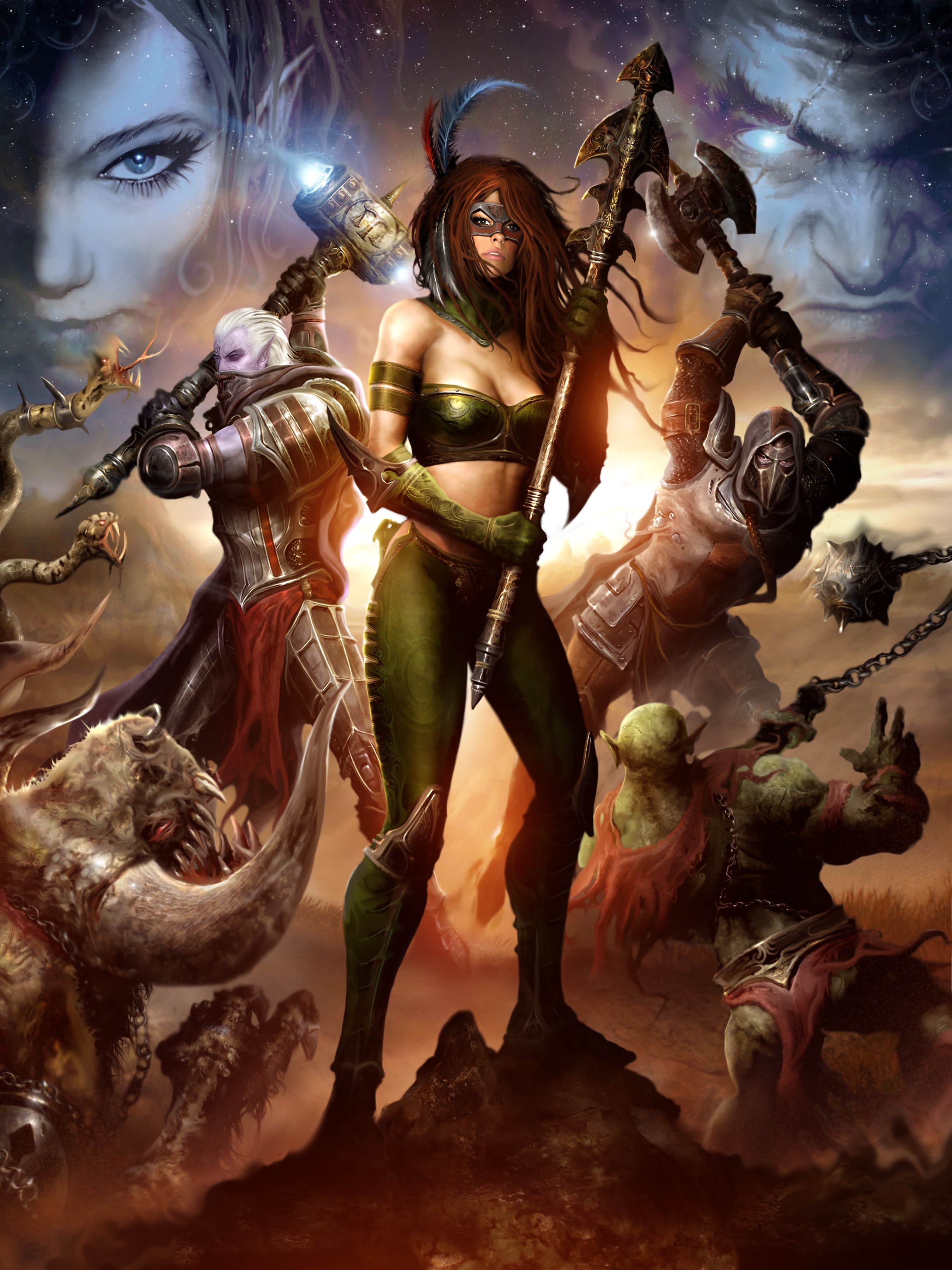 video games, fantasy art, everquest, artwork, Legends of Norrath - desktop wallpaper