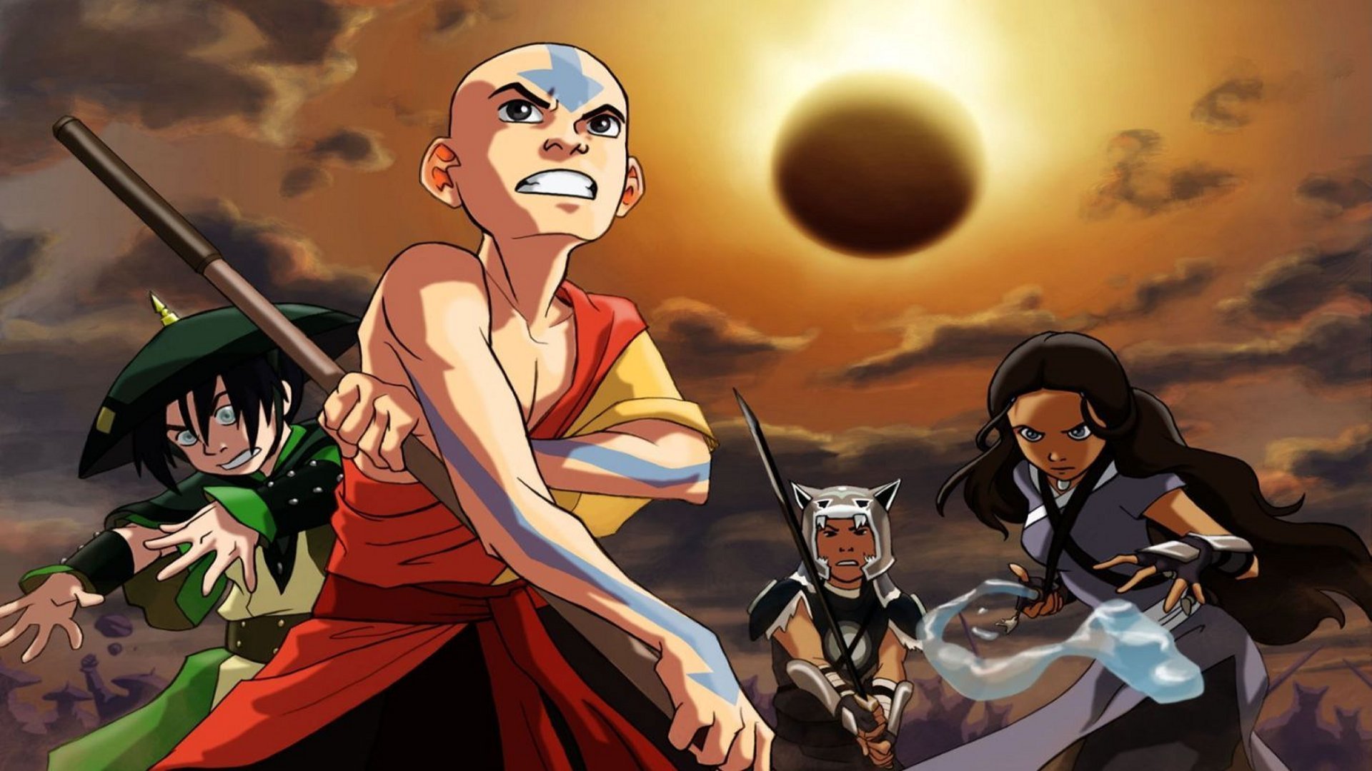 Avatar: The Last Airbender, Toph, Nickelodeon, Aang, Katara, Sokka - desktop wallpaper
