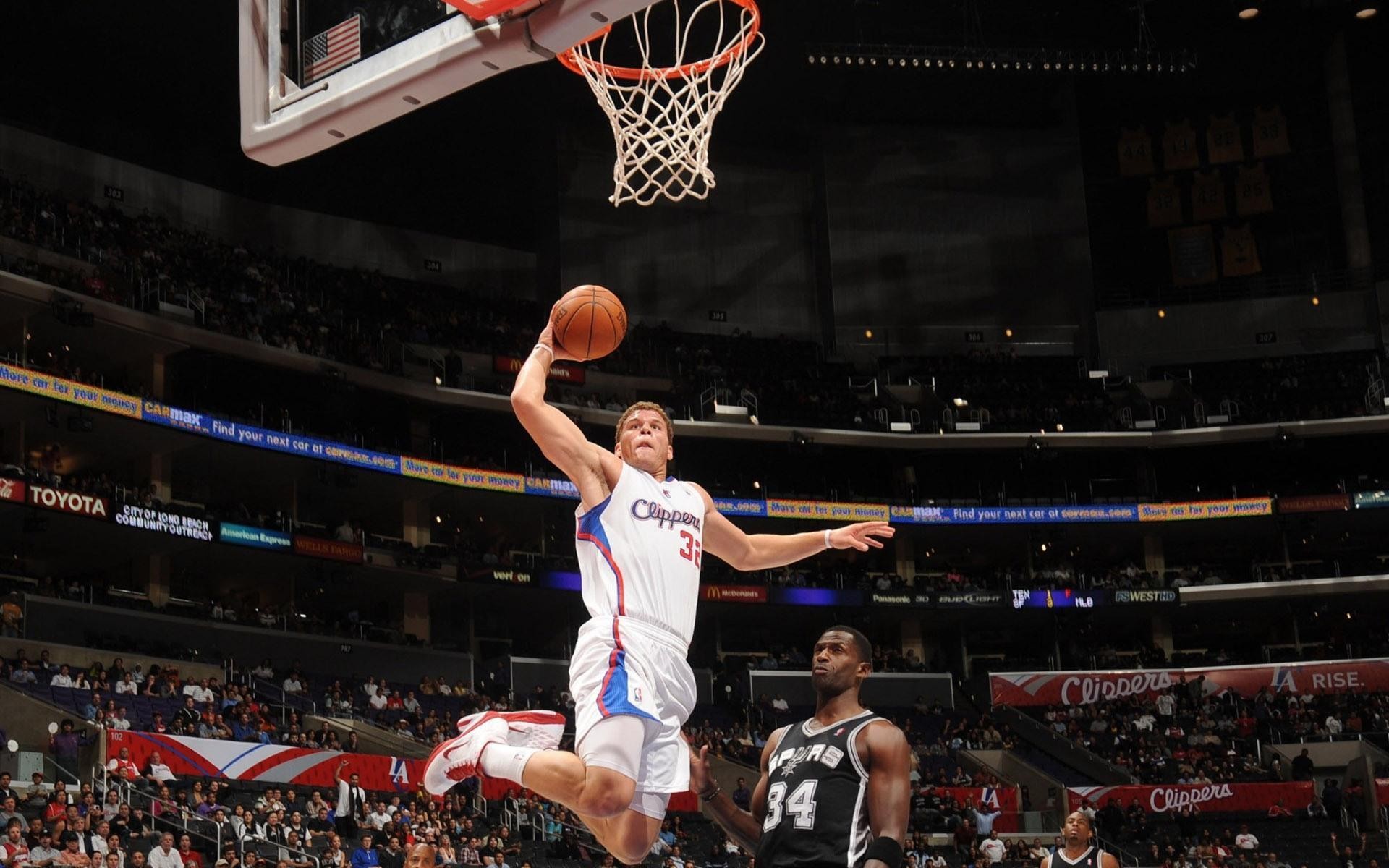 NBA, basketball, Blake Griffin, Los Angeles Clippers - desktop wallpaper