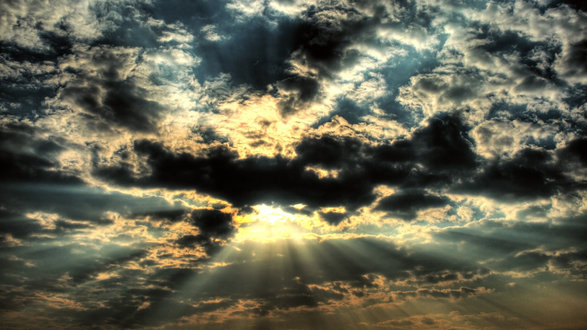 clouds, nature, Sun, sunlight, skyscapes - desktop wallpaper
