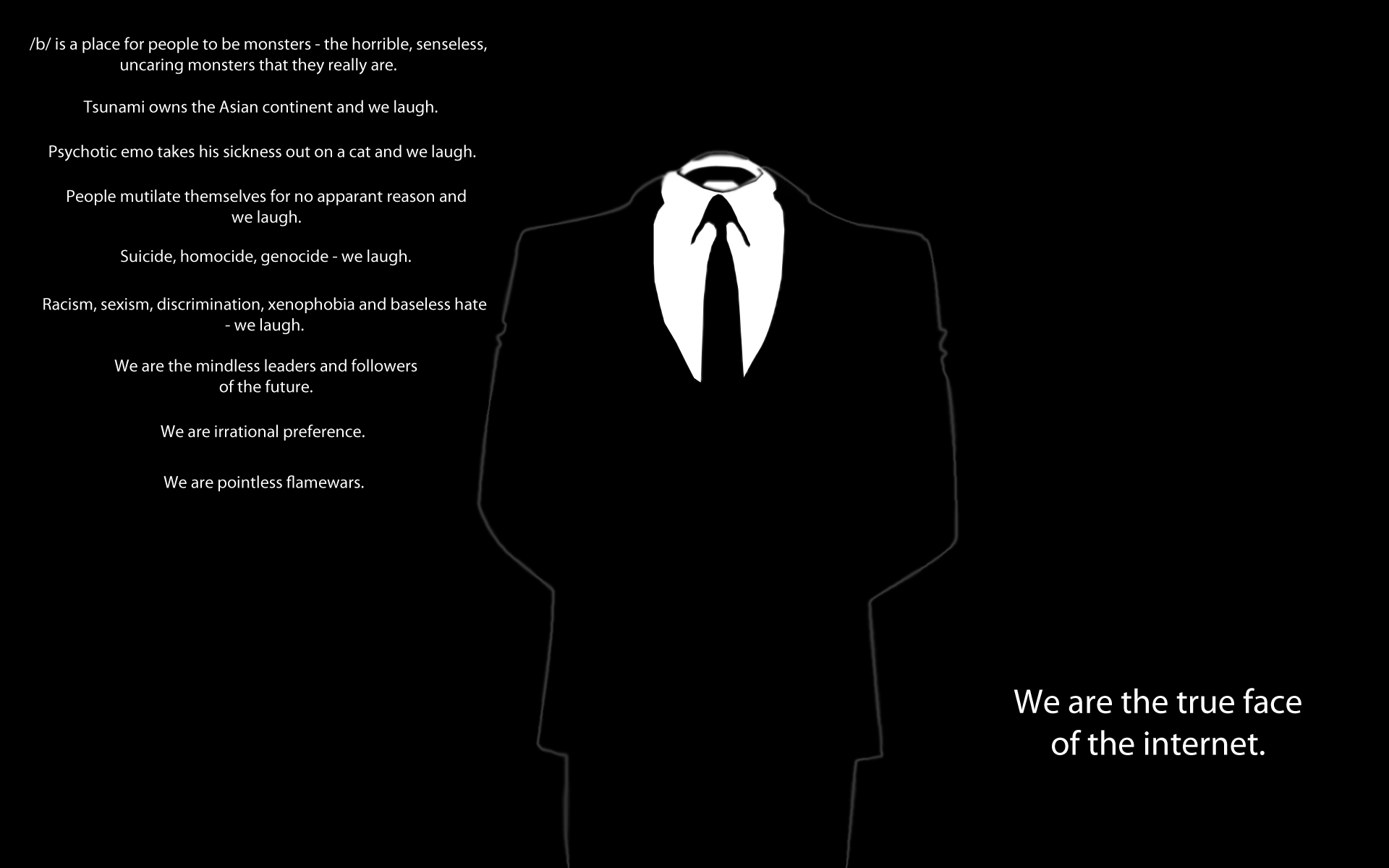 Anonymous, Internet, suit - desktop wallpaper