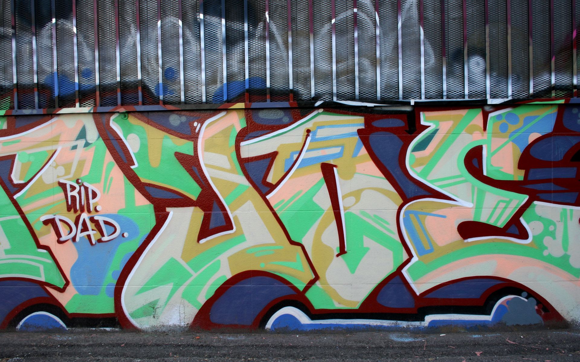 graffiti, urban, street art - desktop wallpaper