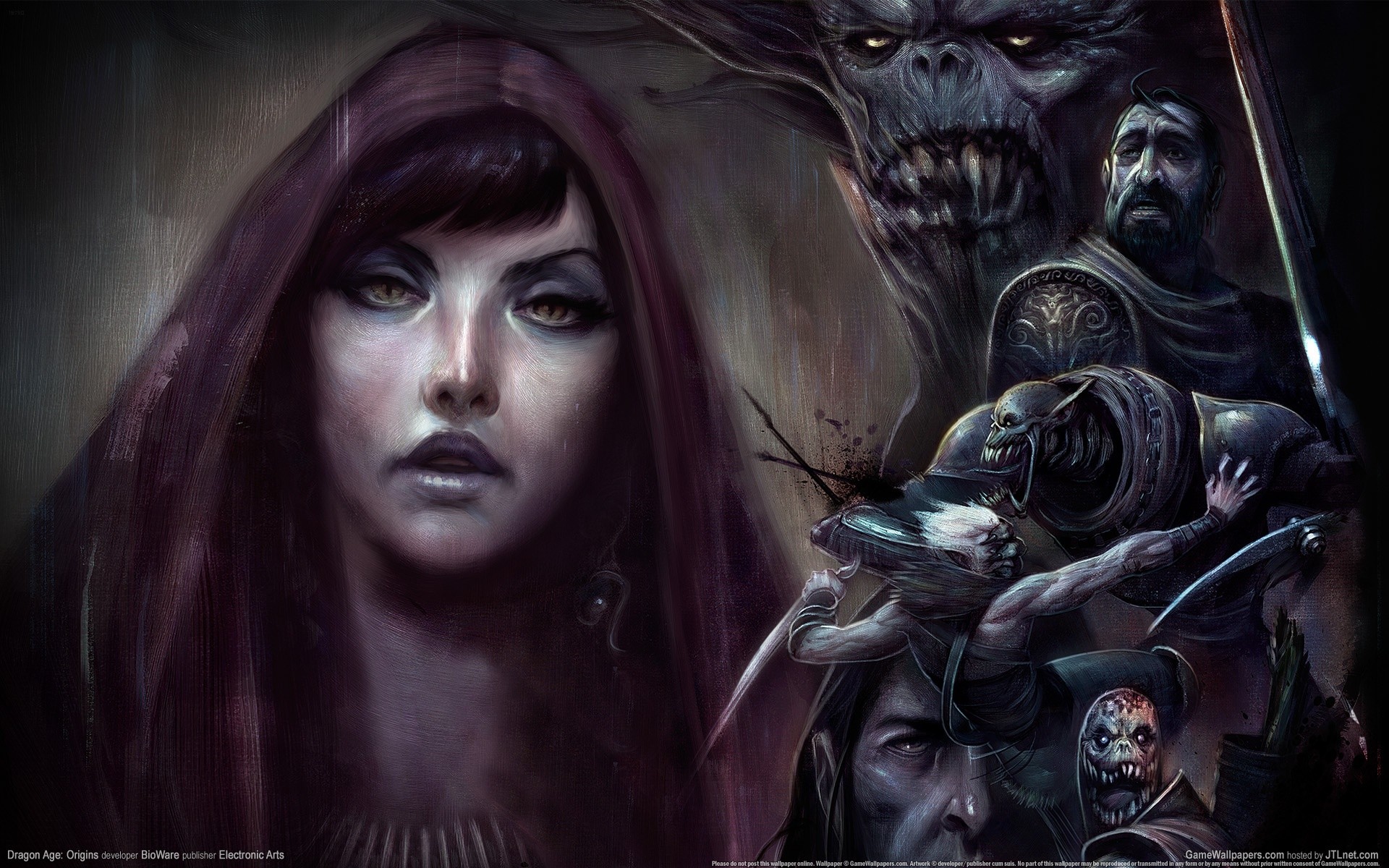 video games, Dragon Age Origins - desktop wallpaper